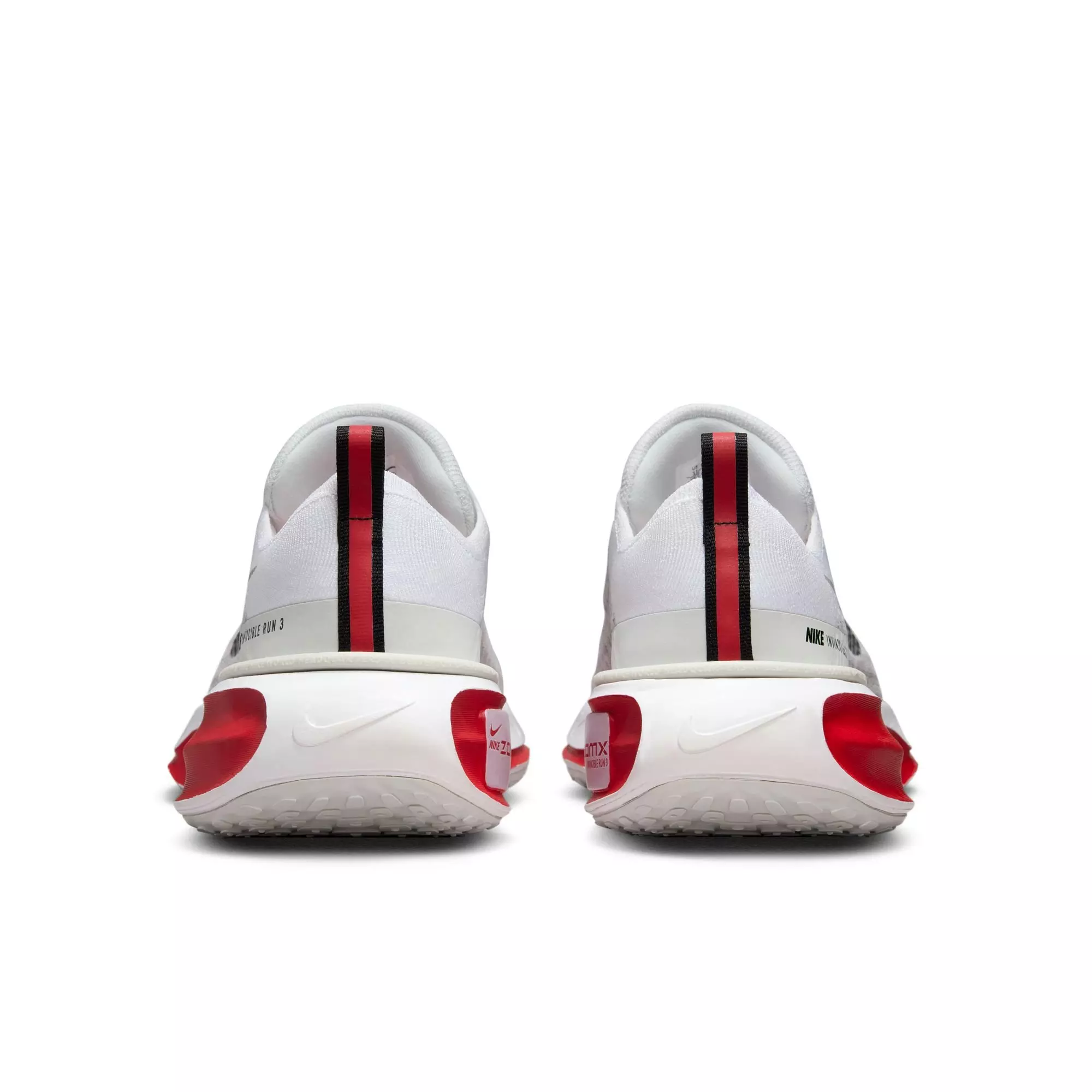 Nike Invincible 3 "White/Fire Red/Cement Grey/Black" Men's Wide Running Shoe - WHITE/RED/GREY/BLACK