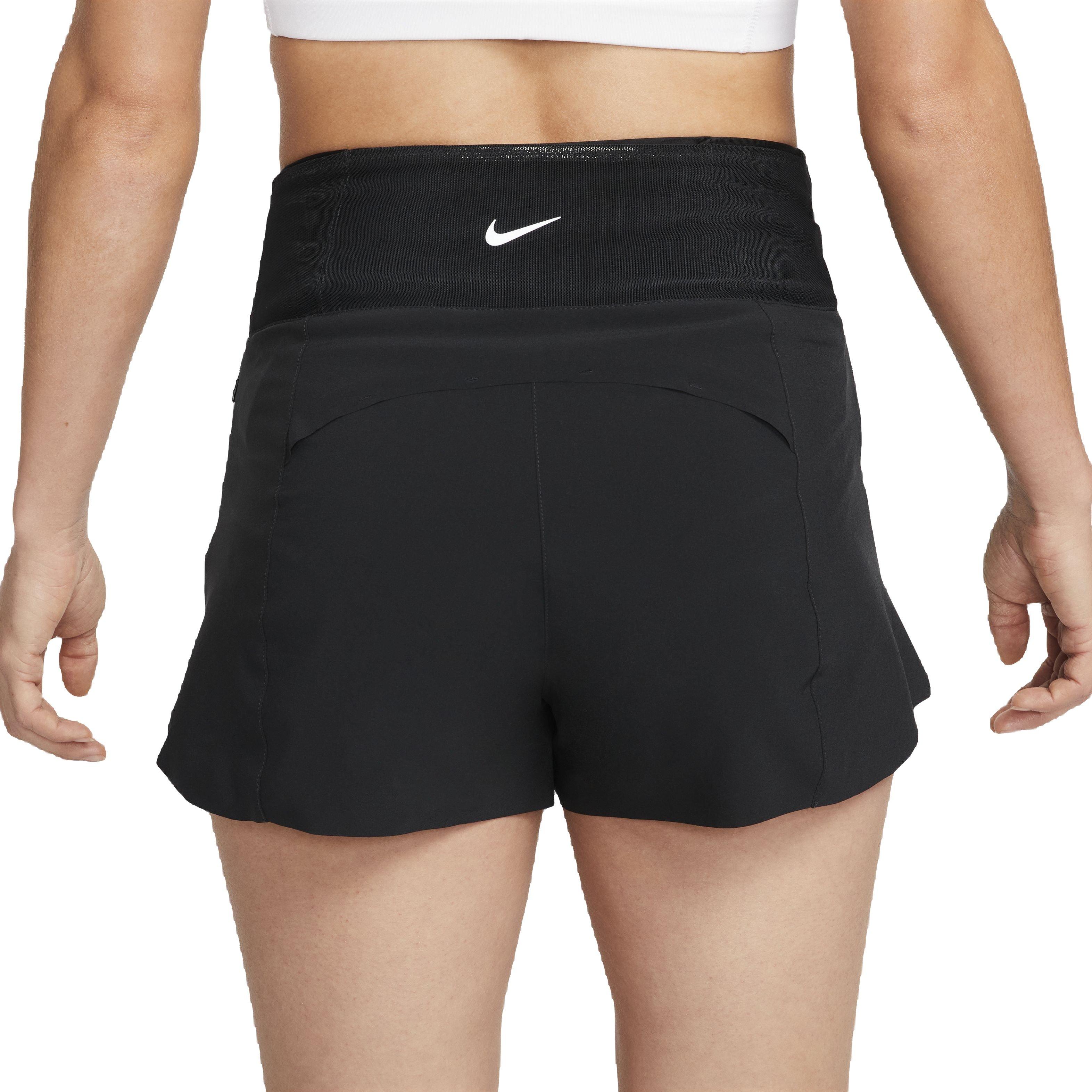 Nike Women's Dri-FIT Swift High-Waisted 3 Brief-Lined Running Shorts