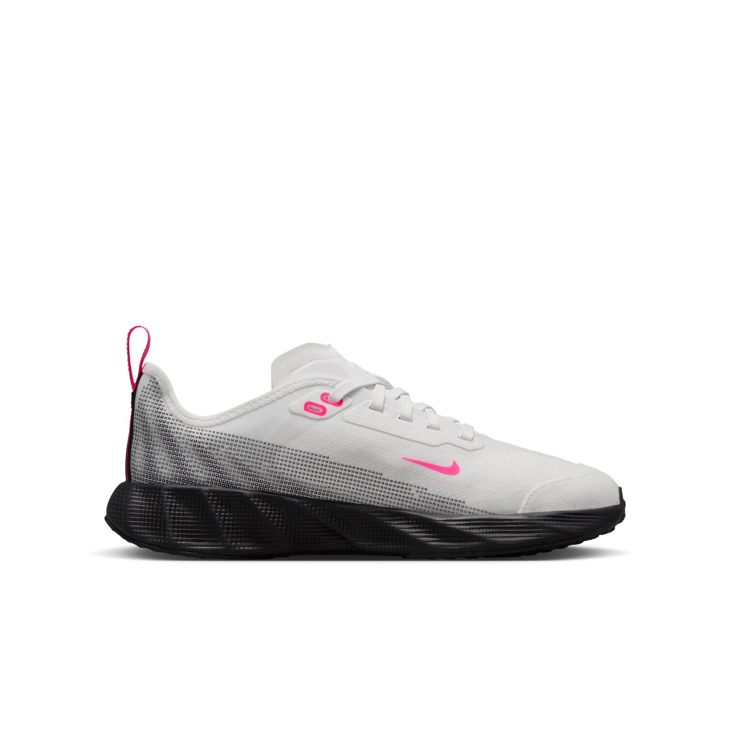 Nike Ava X "Summit White/Hyper Pink/Summit White/Black" Grade School Girls' Shoe - WHITE/PINK/WHITE/BLACK