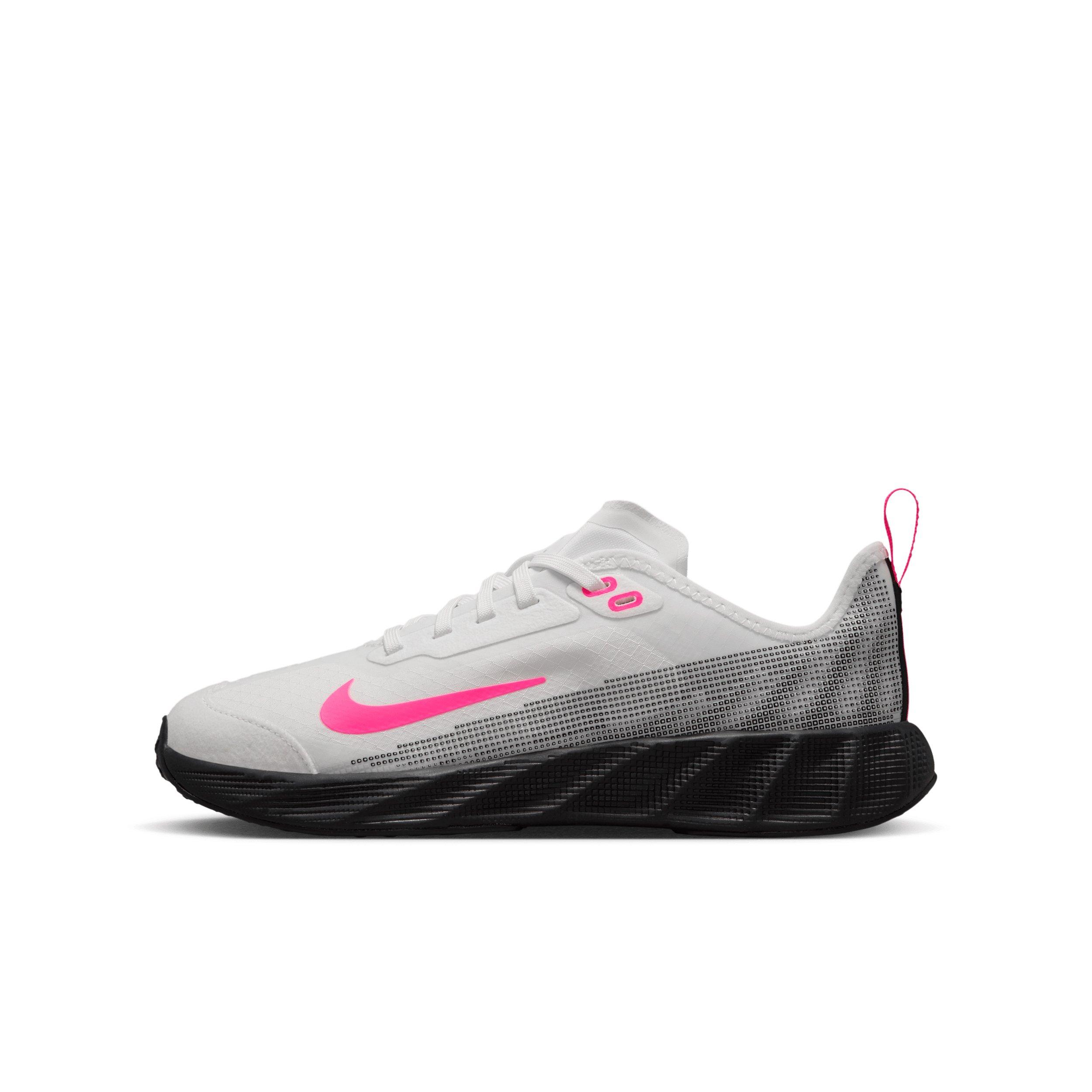 Nike Ava X "Summit White/Hyper Pink/Summit White/Black" Grade School Girls' Shoe - WHITE/PINK/WHITE/BLACK