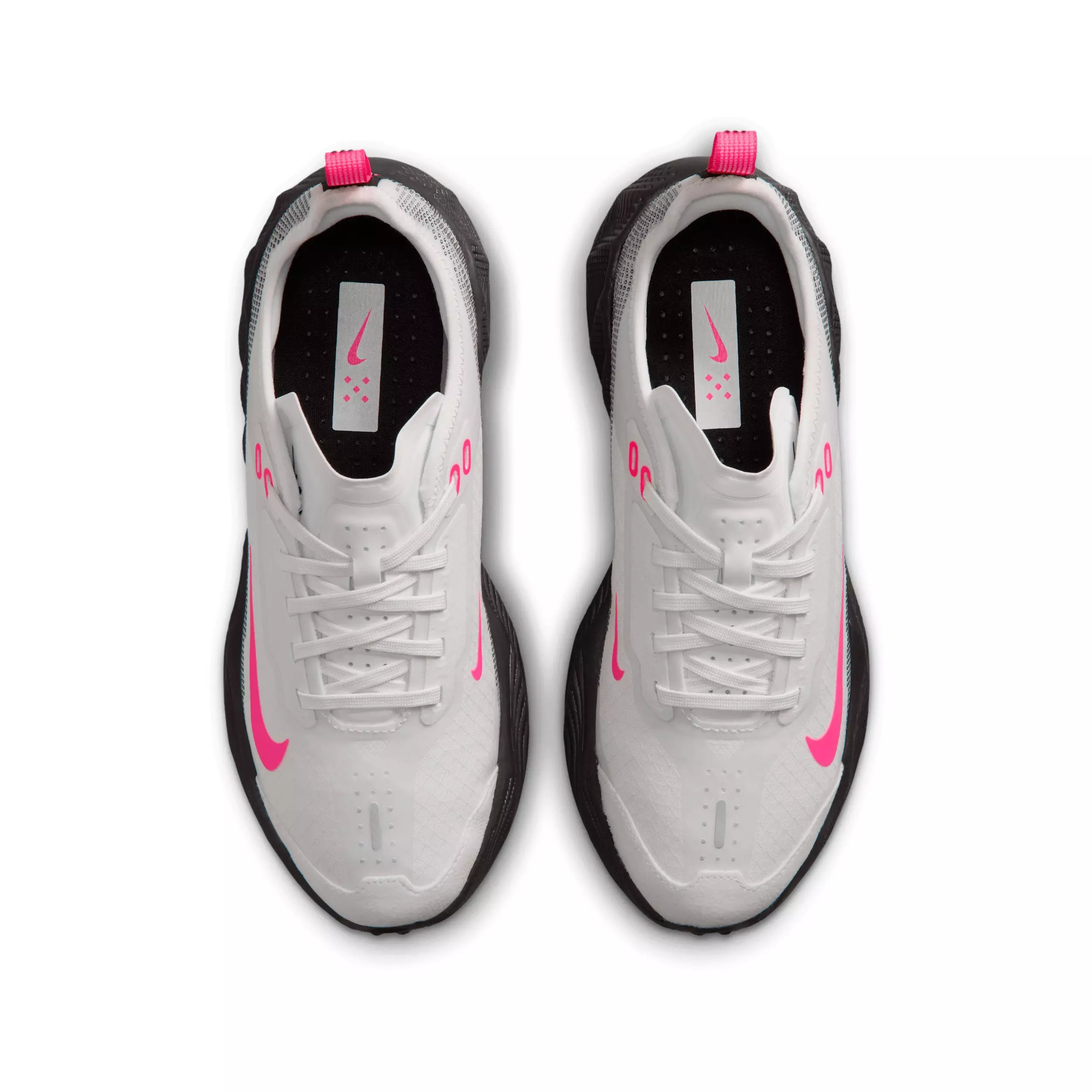 Nike Ava X "Summit White/Hyper Pink/Summit White/Black" Grade School Girls' Shoe - WHITE/PINK/WHITE/BLACK