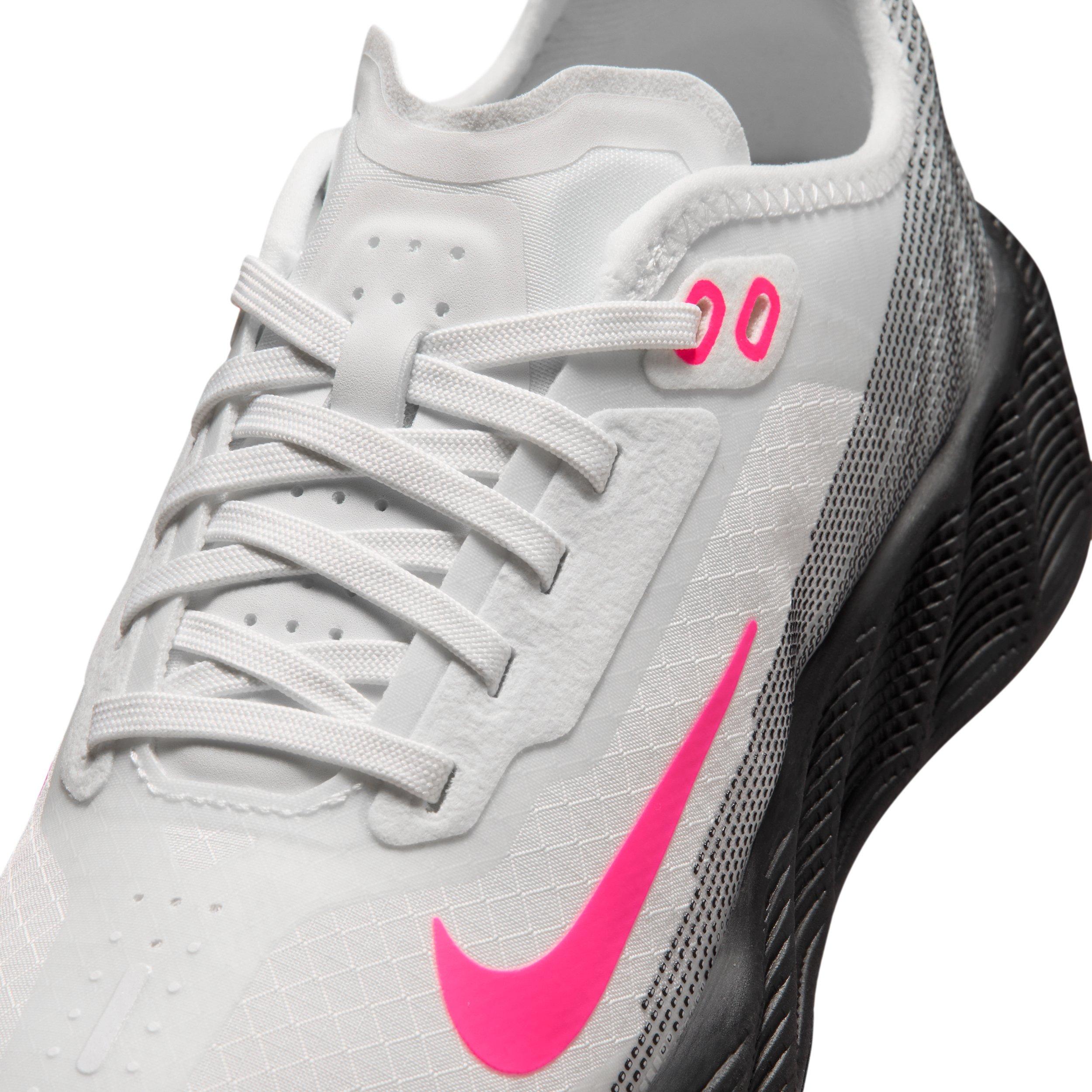 Nike Ava X "Summit White/Hyper Pink/Summit White/Black" Grade School Girls' Shoe - WHITE/PINK/WHITE/BLACK