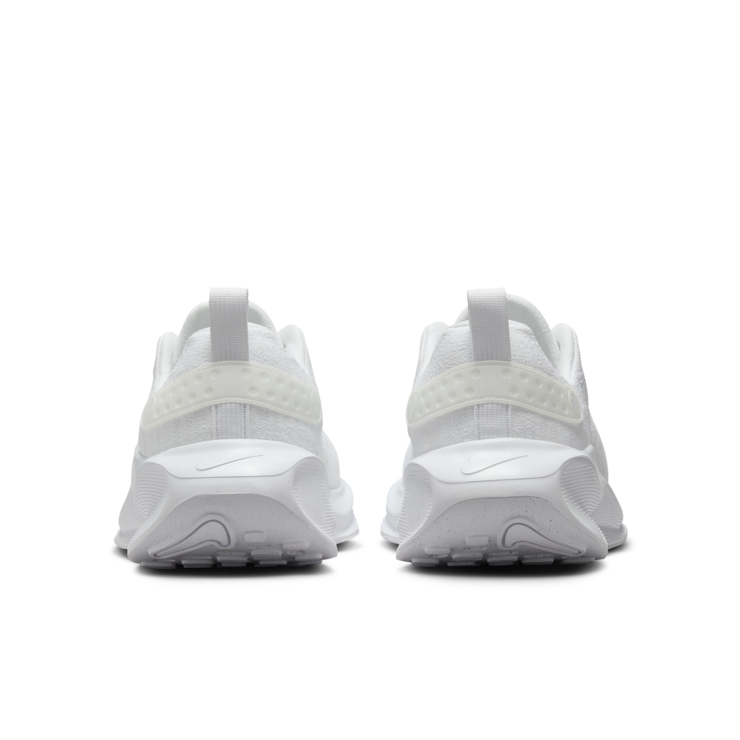 Nike InfinityRN 4 "White/White" Men's Wide Running Shoe - WHITE/WHITE Thumbnail View 5