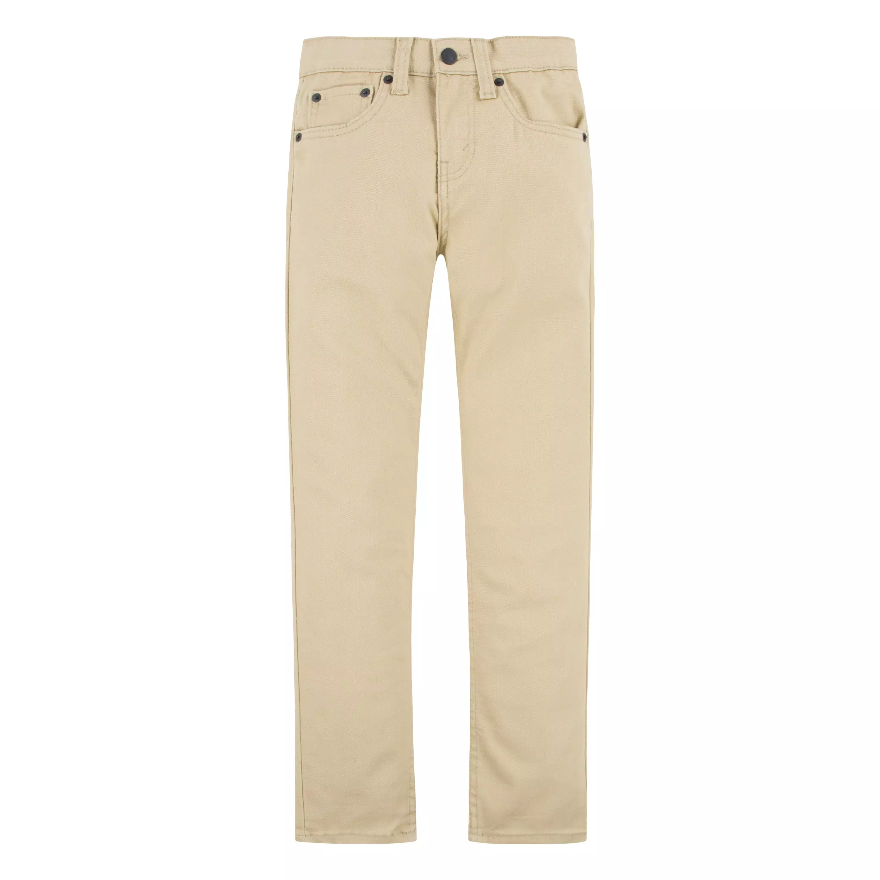 Levi's 510 Eco Performance Skinny Fit Lt Wash Big Boys' Denim Jeans - Pale Khaki - PALE KHAKI