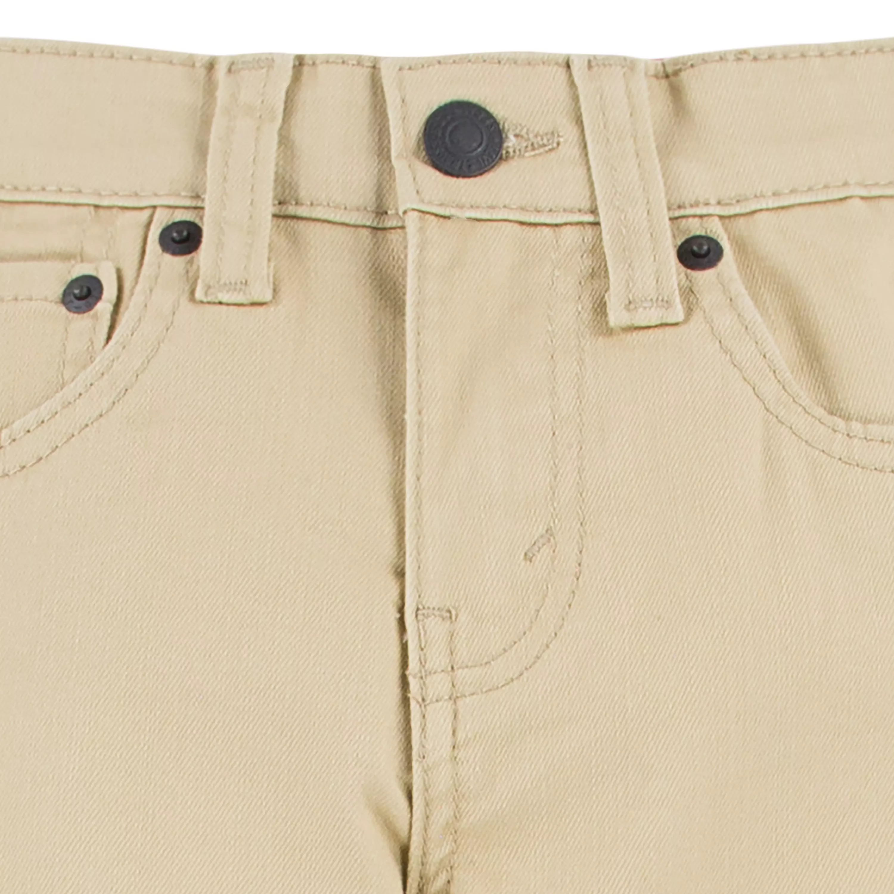 Levi's 510 Eco Performance Skinny Fit Lt Wash Big Boys' Denim Jeans - Pale Khaki - PALE KHAKI