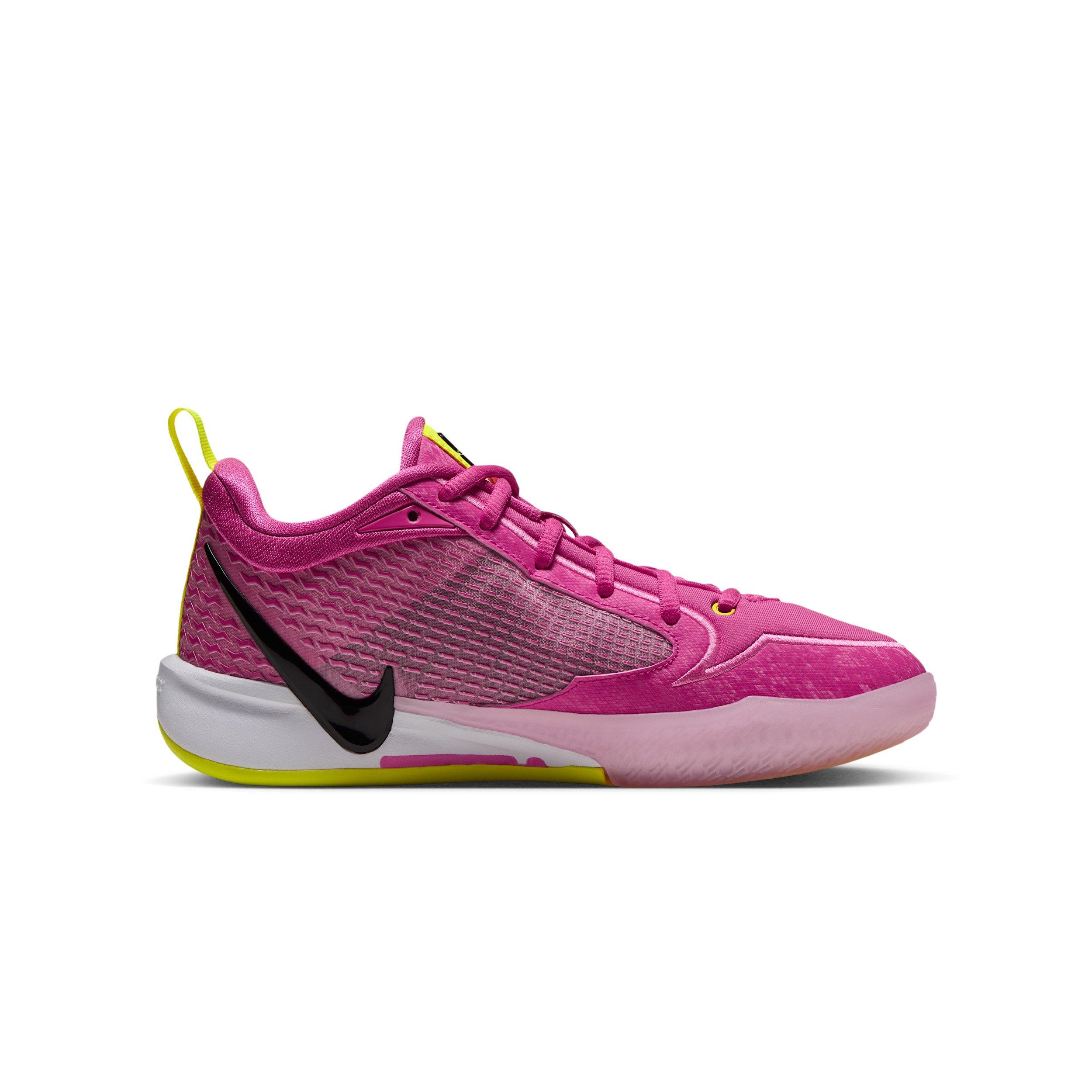 Nike Sabrina 4 "Limelight Glow" Grade School Kids' Basketball Shoe - PINK