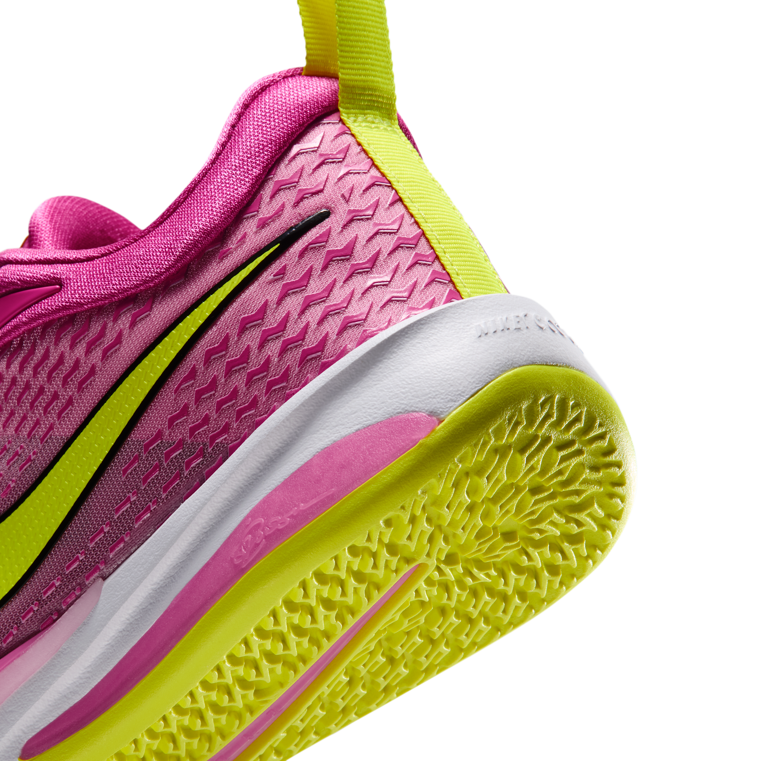 Nike Sabrina 4 "Limelight Glow" Grade School Kids' Basketball Shoe - PINK