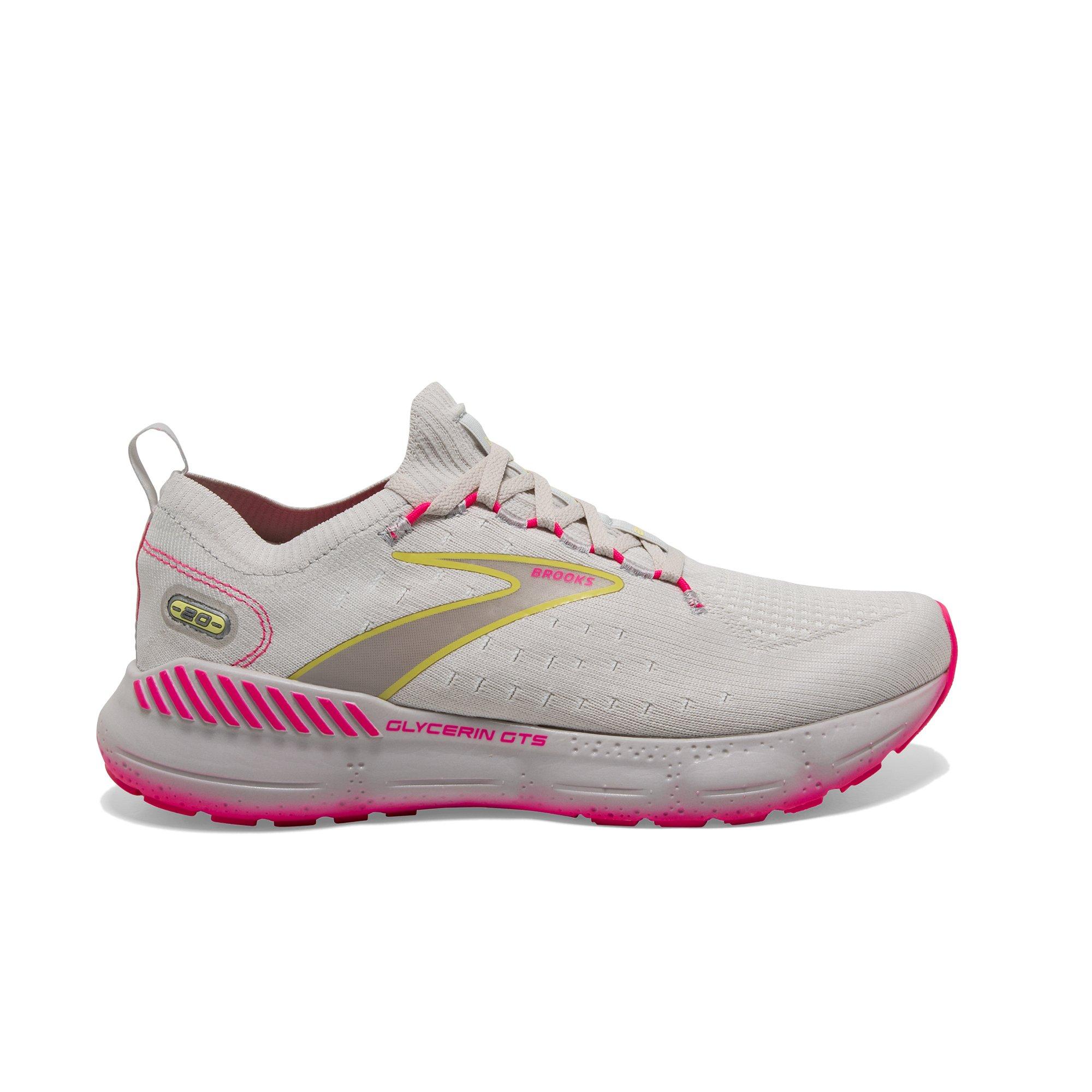 Brooks Glycerin StealthFit GTS 20 "Grey/Pink/Yellow" Women\'s Running