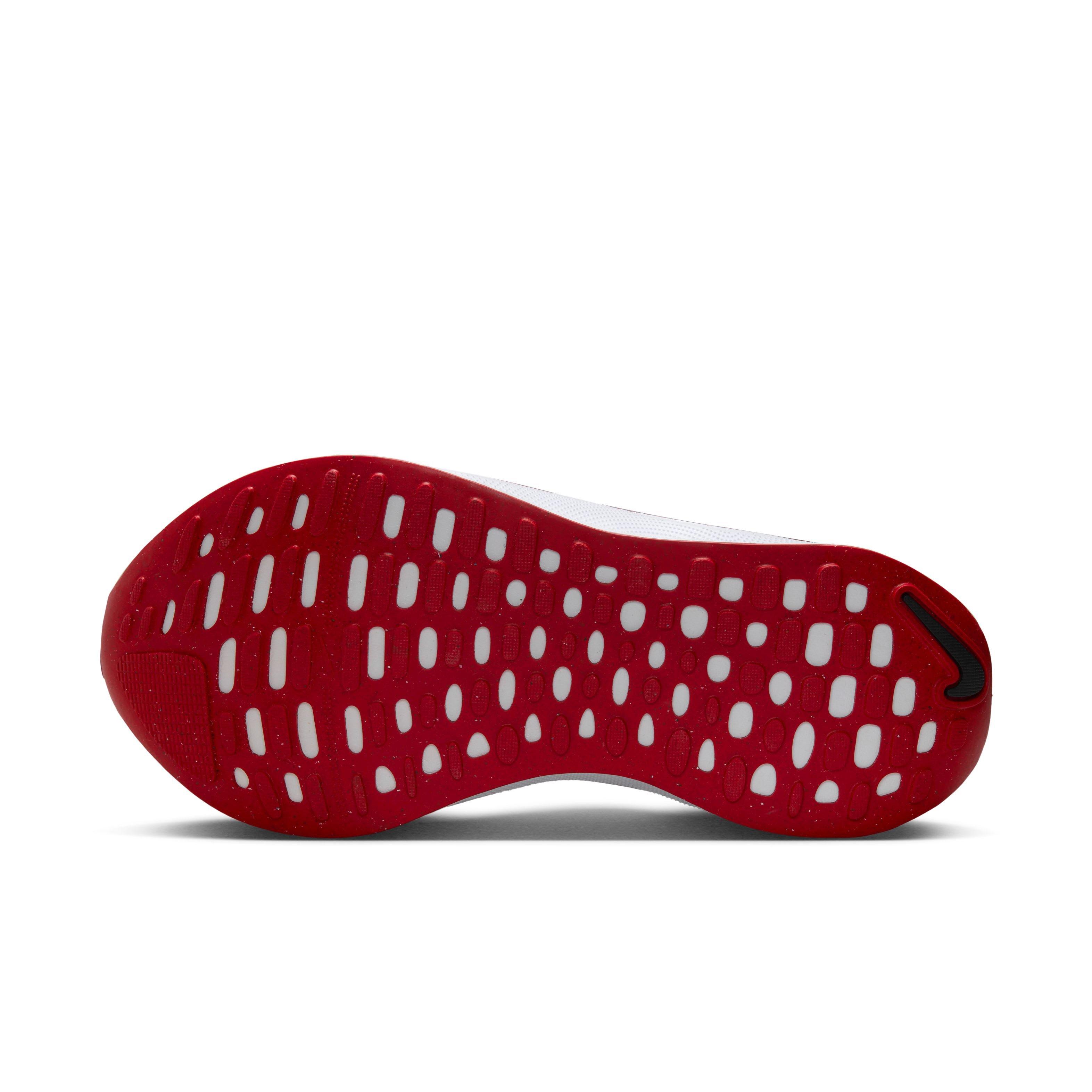 Nike InfinityRN 4 "Black/Team Red/White/Fire Red" Men's Wide Running Shoe - BLACK/RED/WHITE/RED Thumbnail View 6