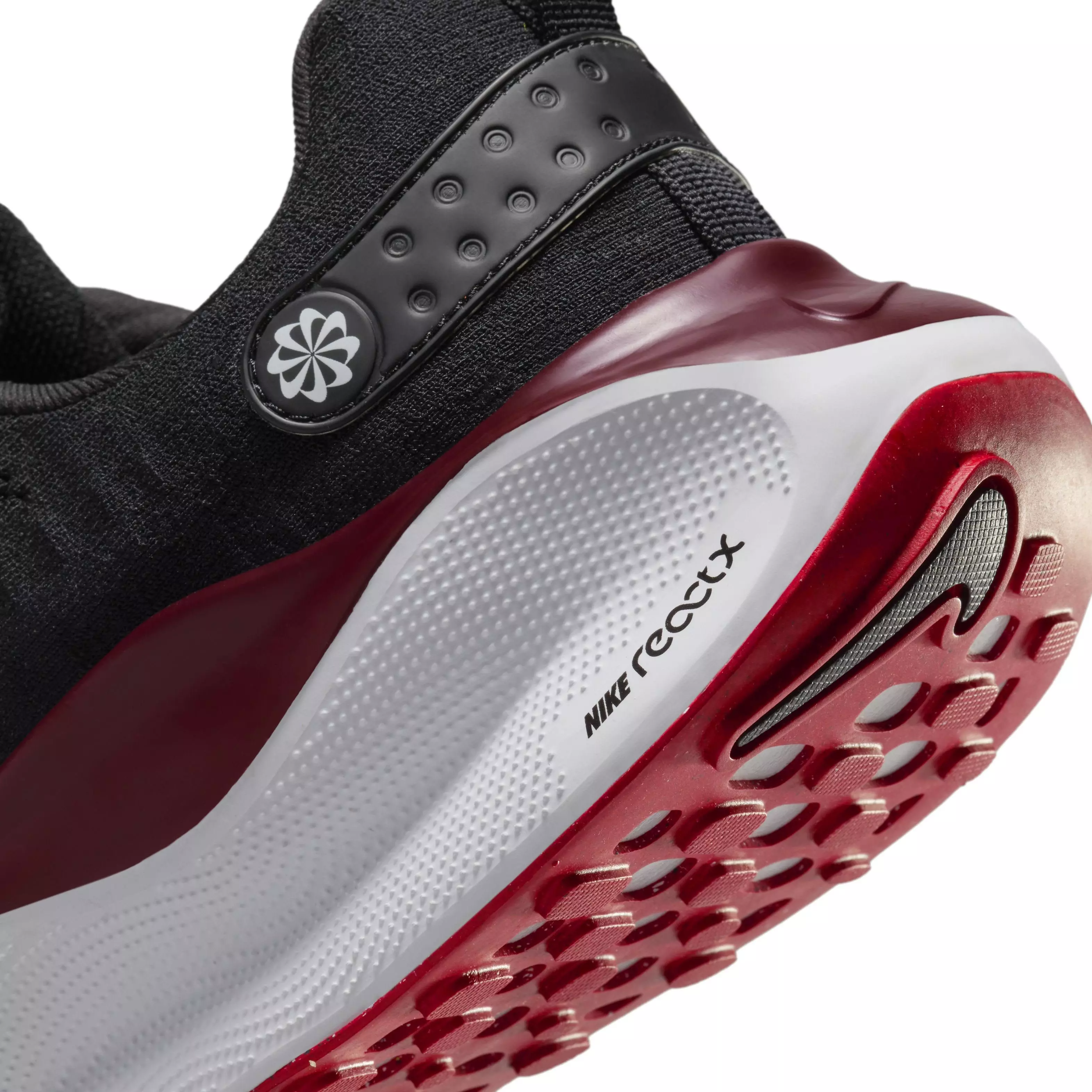 Nike InfinityRN 4 "Black/Team Red/White/Fire Red" Men's Wide Running Shoe - BLACK/RED/WHITE/RED