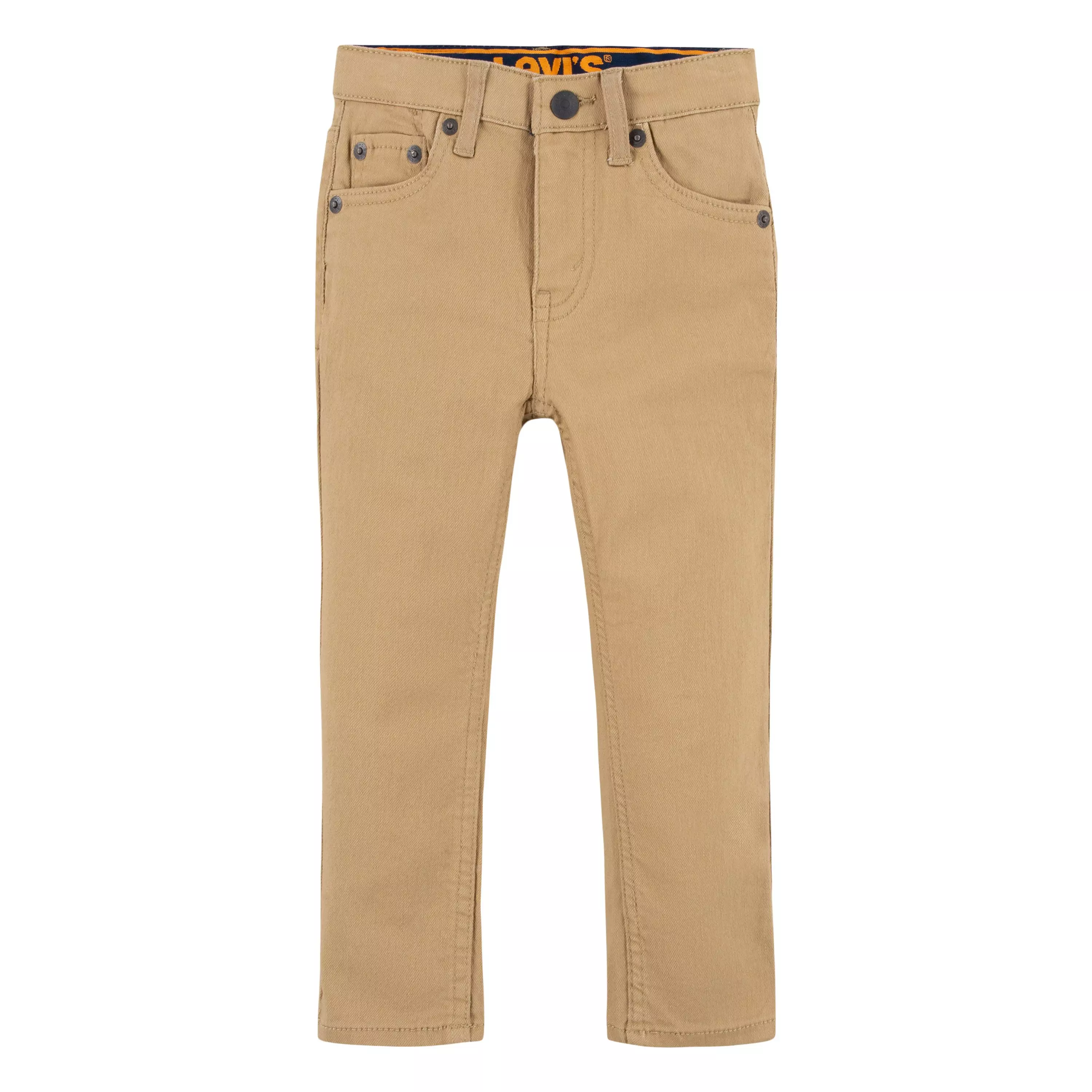 Levi's Toddler Boys' 510 Eco Performance Skinny Fit Lt Wash Khaki Denim Jeans - KHAKI