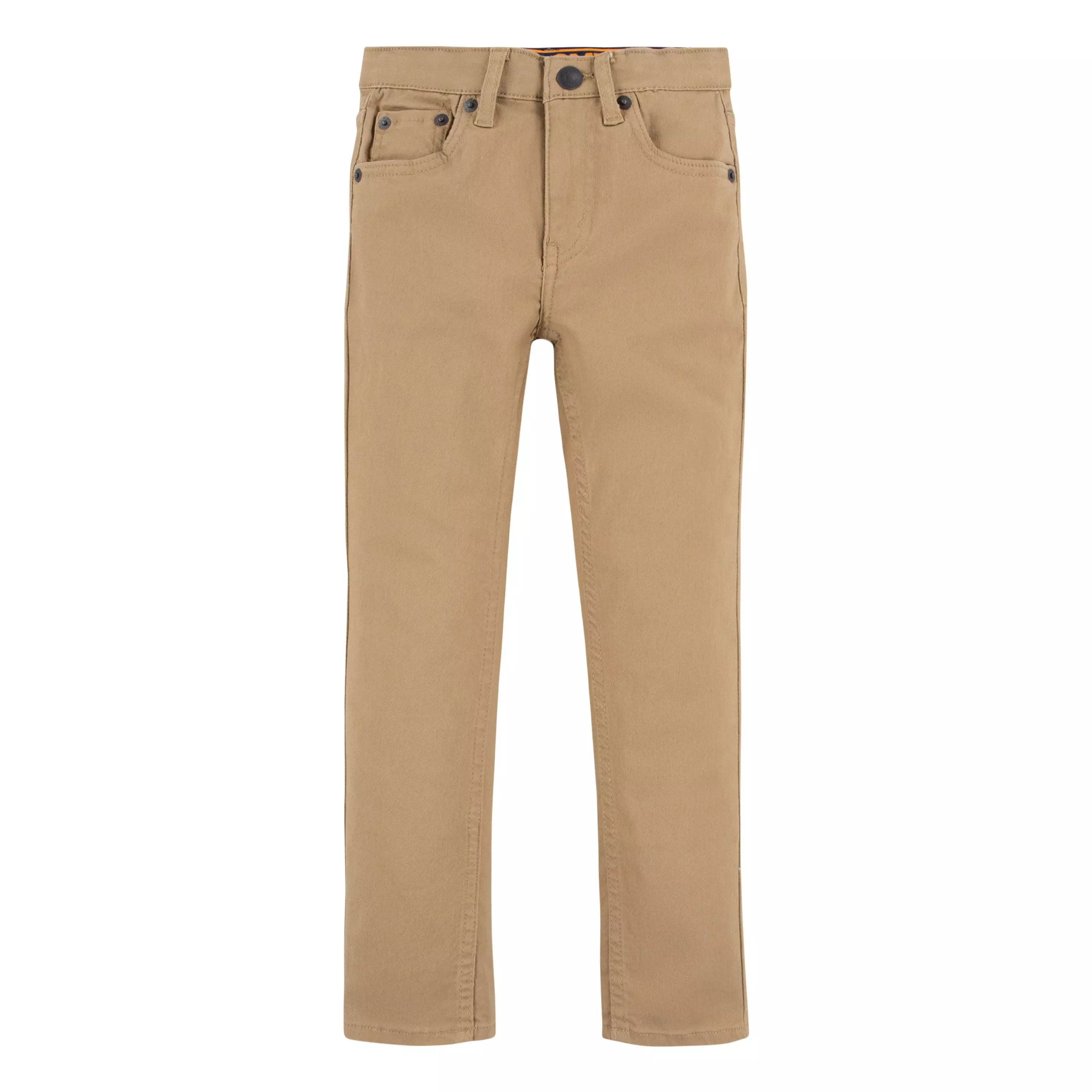 Levi's 510 Eco Performance Skinny Fit Lt Wash Little Boys' Khaki Denim Jeans - KHAKI
