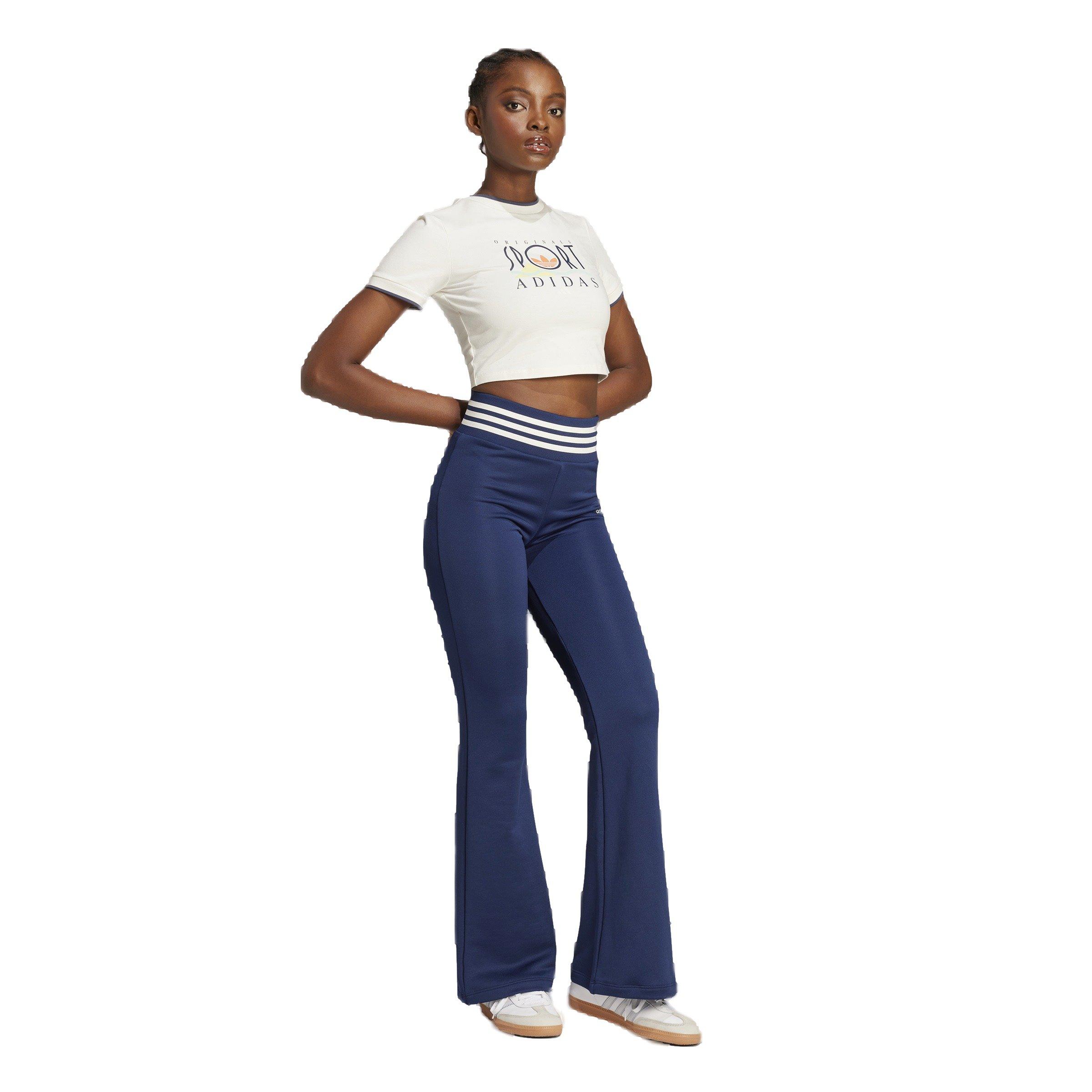 adidas Originals adicolor 3-Stripes Flared Women's Blue Joggers