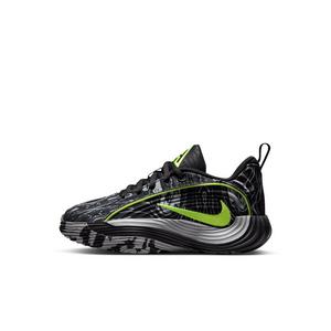 Nike Giannis Immortality 5 "Black/Light Smoke Grey/Volt" Preschool Boys' Basketball Shoe - BLACK/LT GREY/VOLT