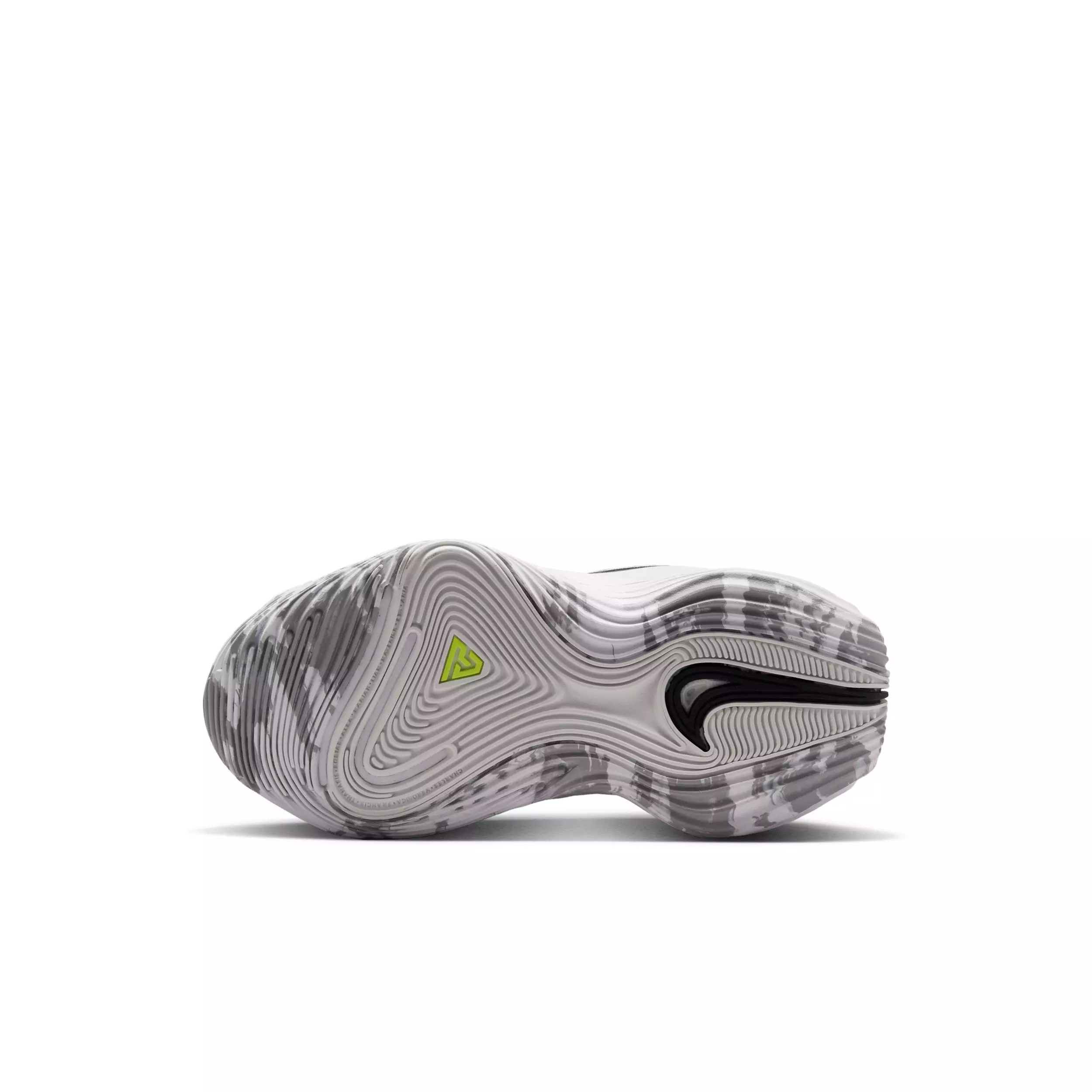 Nike Giannis Immortality 5 "White/Off White/Light Smoke Grey/Silver" Preschool Boys' Basketball Shoe - WHITE/OFF WHITE/LT GREY/SILVER