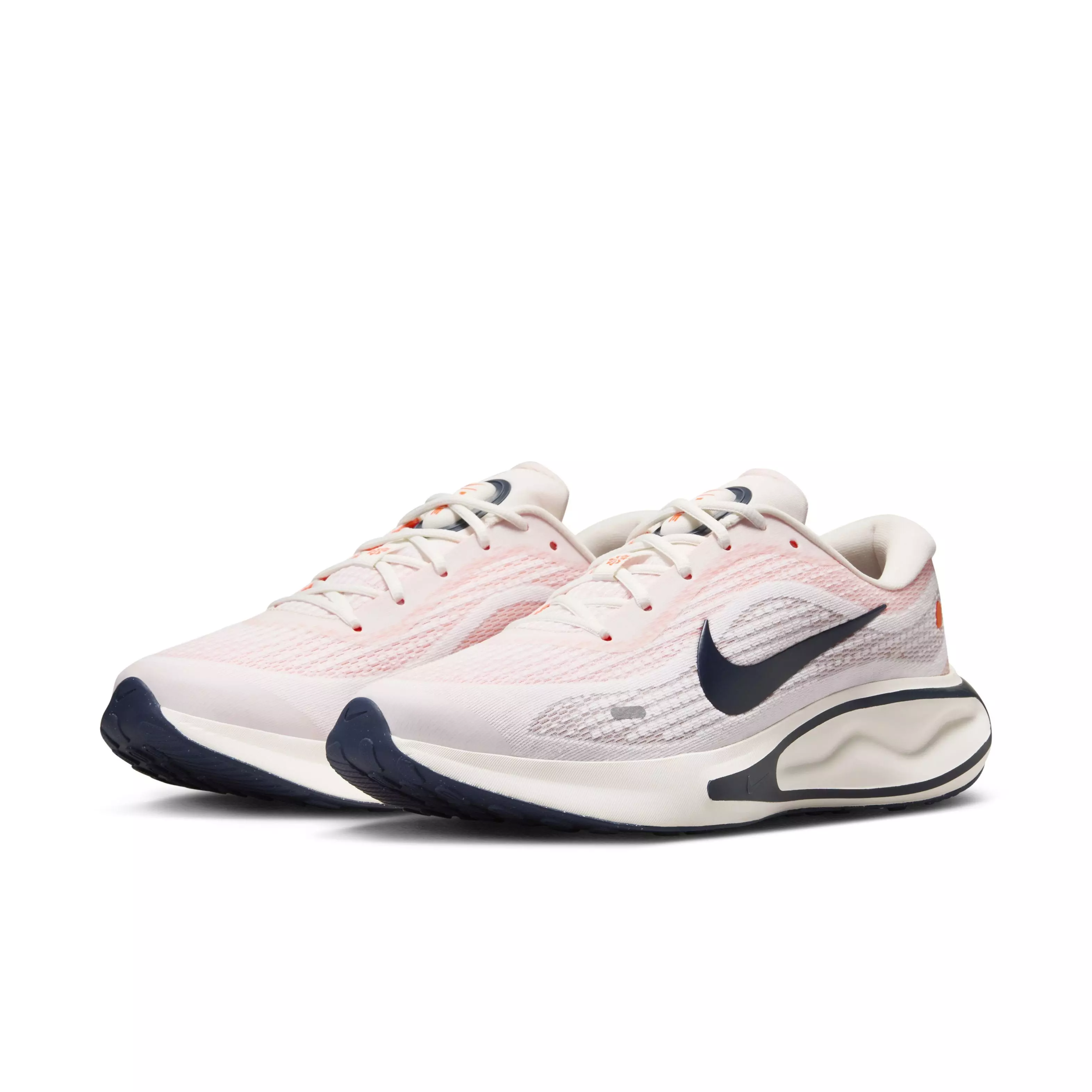 Nike Journey Run "Sail/Total Orange/Burnt Sunrise/Thunder Blue" Men's Running Shoe - SAIL/ORANGE/SUNRISE/BLUE