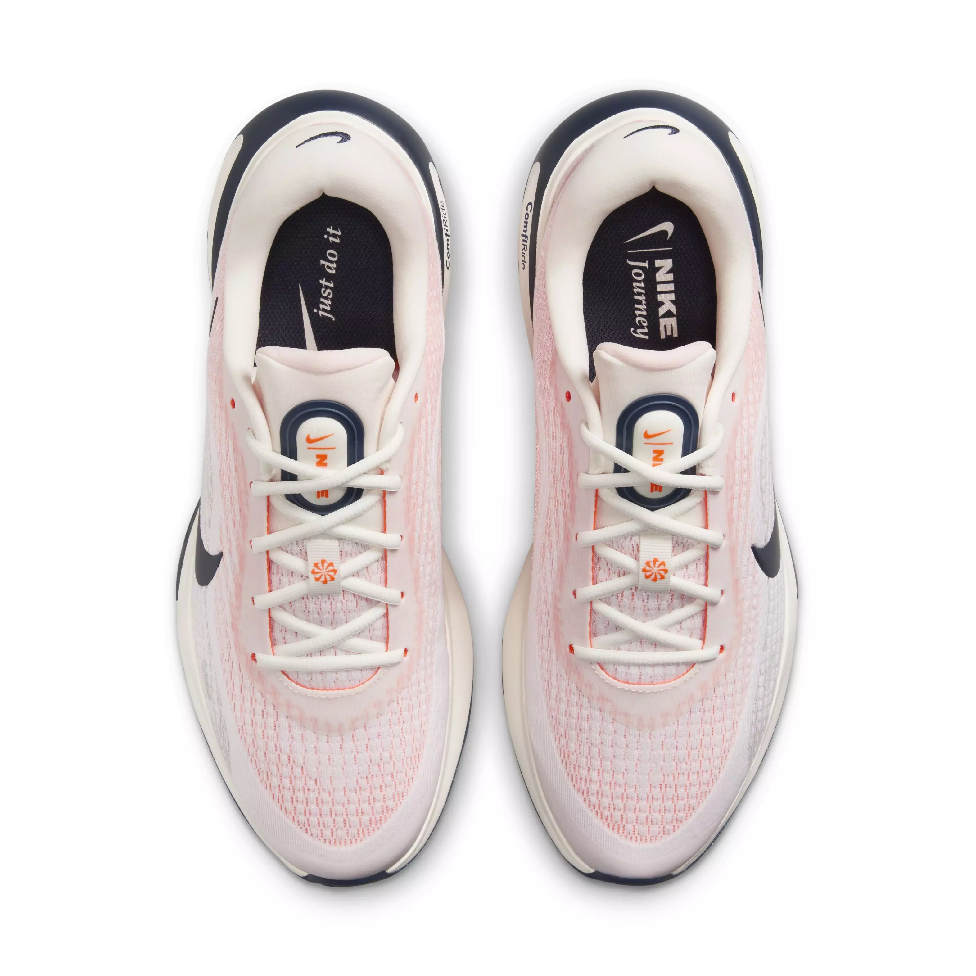 Nike Journey Run "Sail/Total Orange/Burnt Sunrise/Thunder Blue" Men's Running Shoe - SAIL/ORANGE/SUNRISE/BLUE