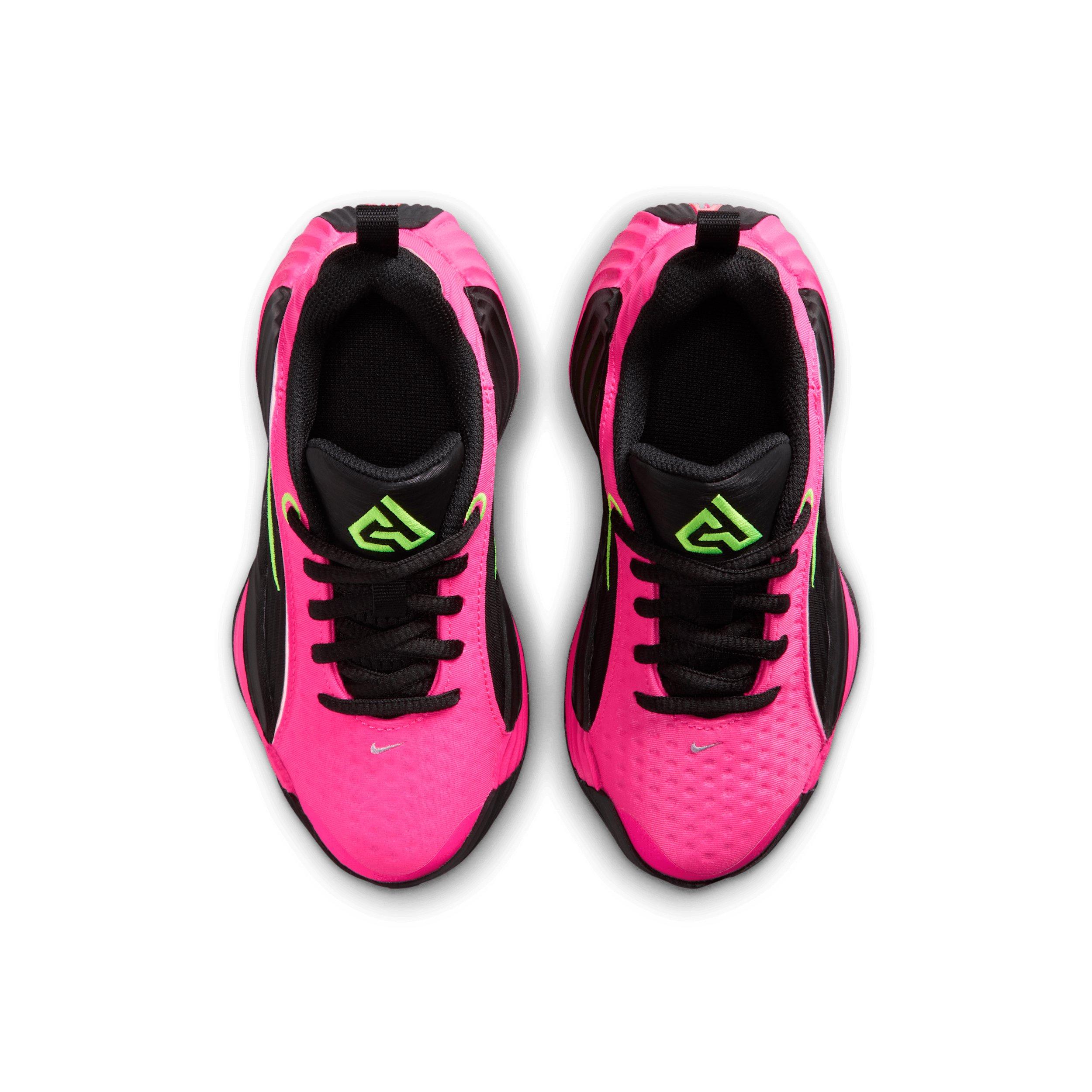 Nike Giannis Immortality 5 "Hyper Pink/Oracle Pink/Black/Volt" Preschool Boys' Basketball Shoe - PINK/PINK/BLACK/VOLT