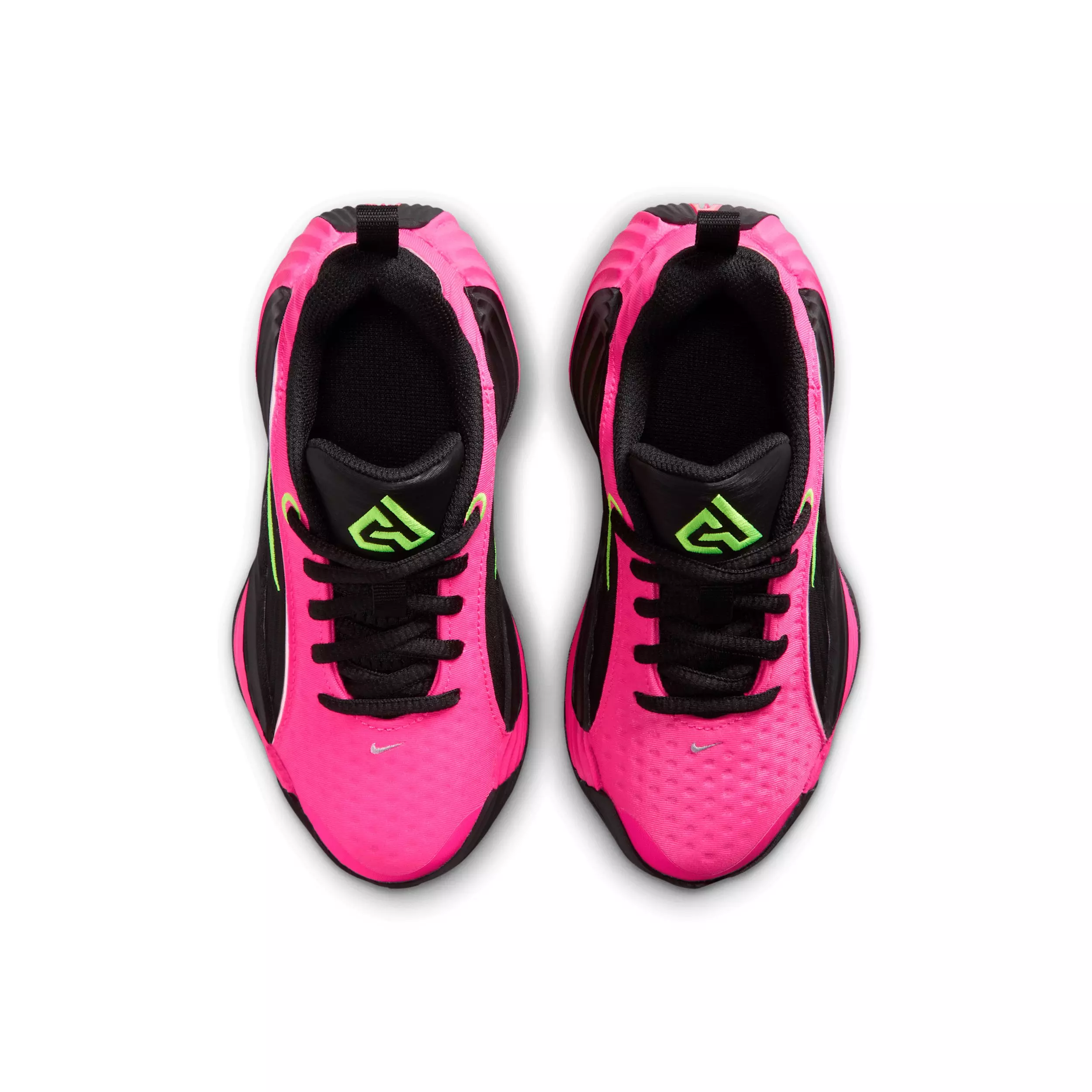 Nike Giannis Immortality 5 "Hyper Pink/Oracle Pink/Black/Volt" Preschool Boys' Basketball Shoe - PINK/PINK/BLACK/VOLT