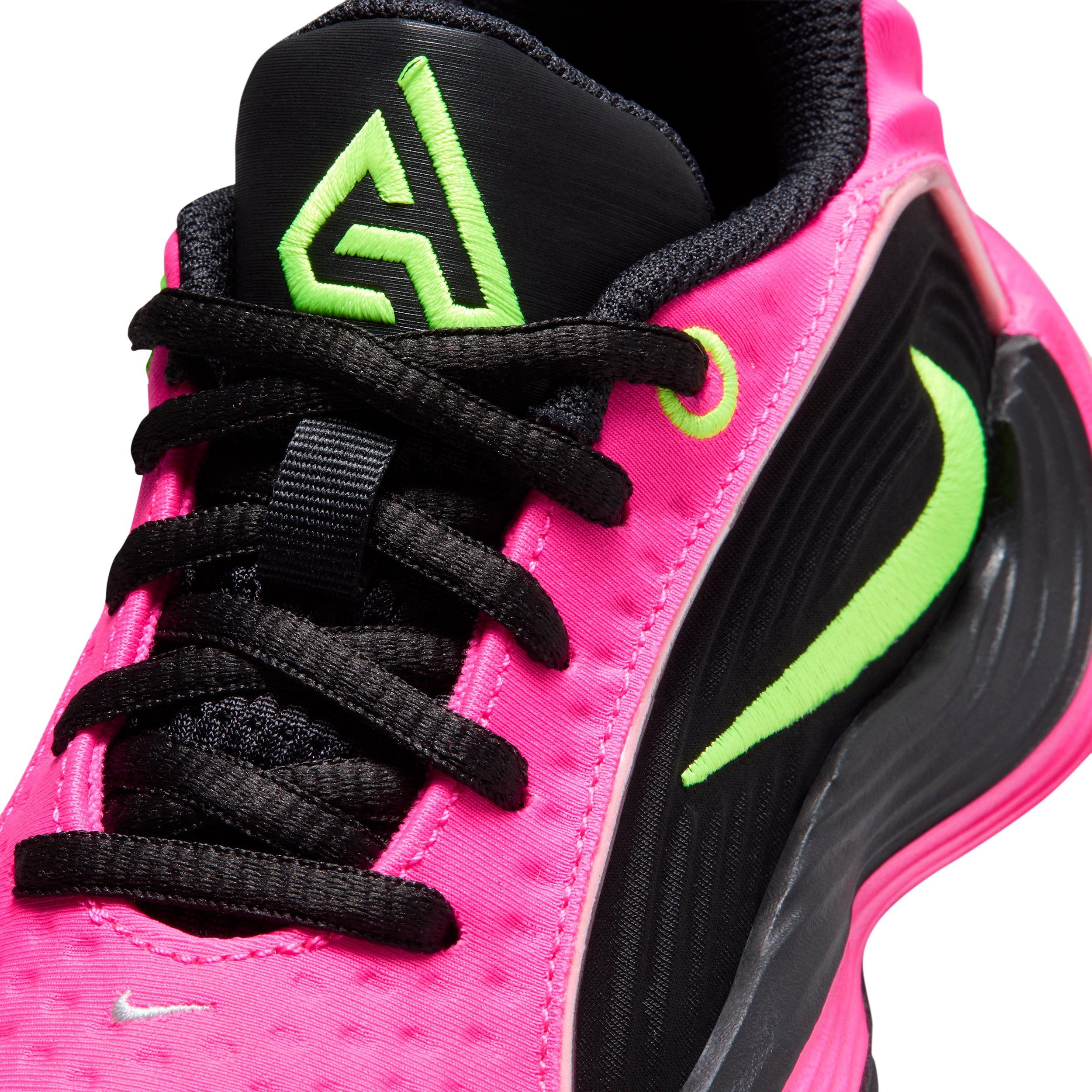 Nike Giannis Immortality 5 "Hyper Pink/Oracle Pink/Black/Volt" Preschool Boys' Basketball Shoe - PINK/PINK/BLACK/VOLT