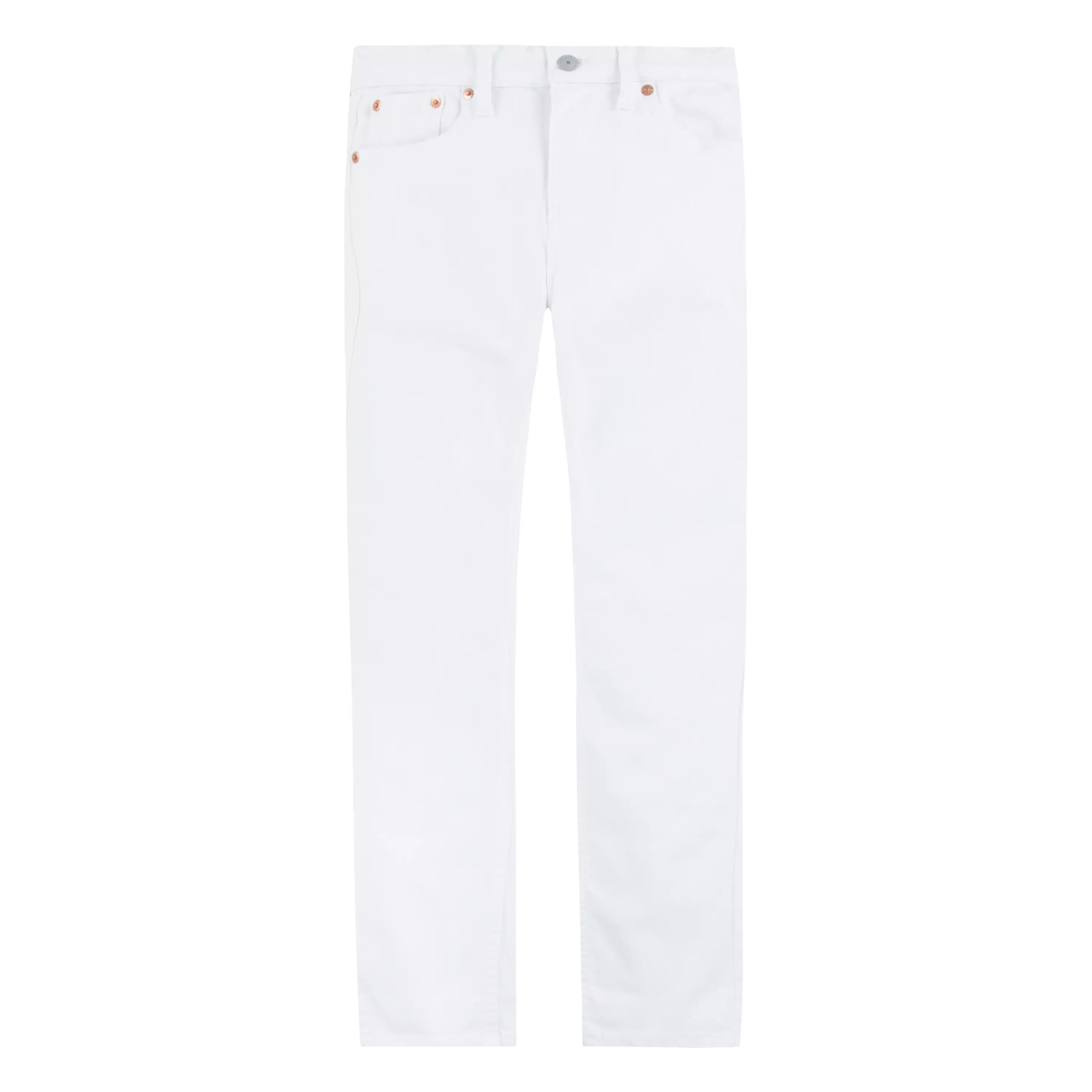 Levi's 502 Strong Performance Tapered Fit White Wash Big Boys' Denim Jeans - White - WHITE