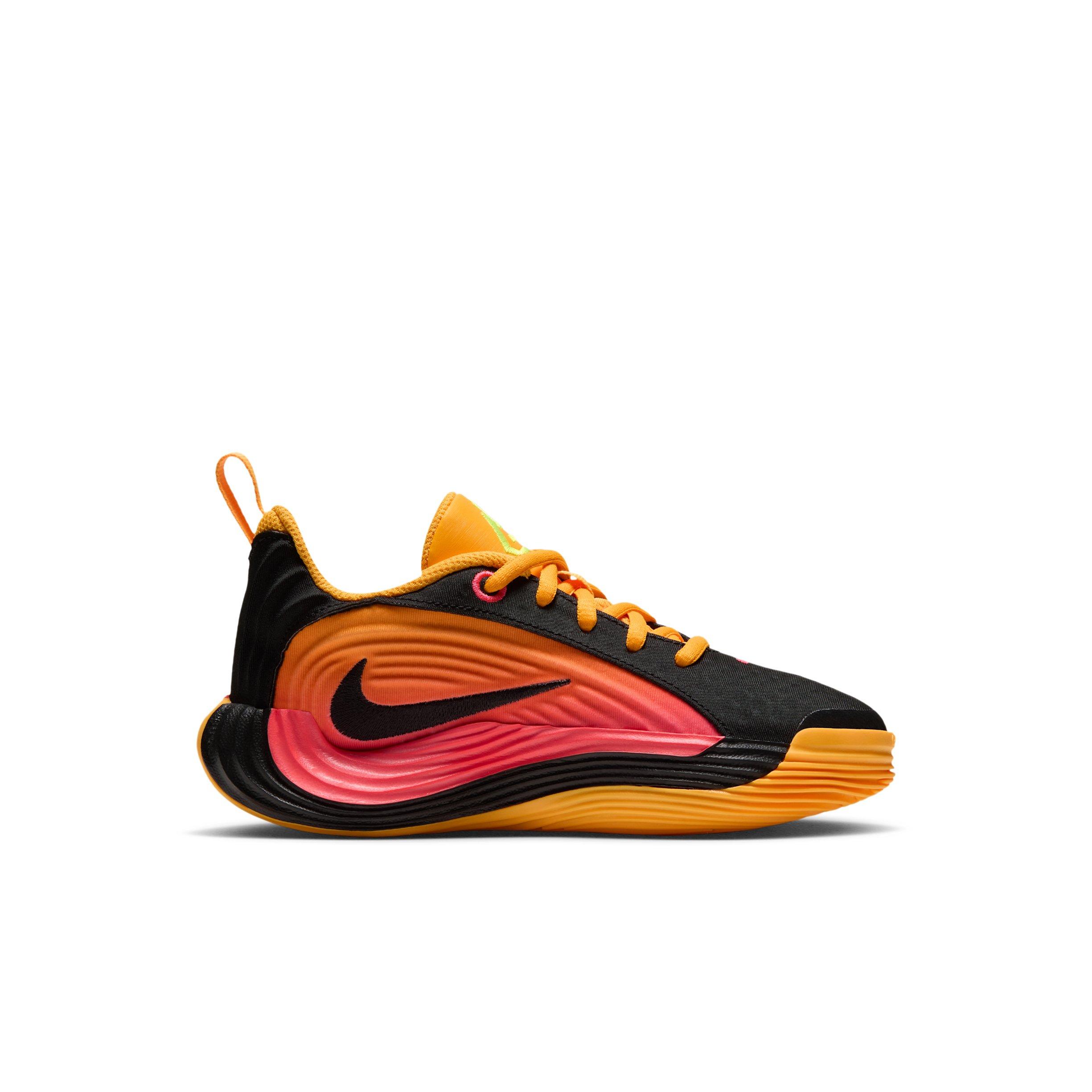 Nike Giannis Immortality 5 "Laser Crimson/Laser Orange/Black/Silver" Preschool Boys' Basketball Shoe - CRIMSON/ORANGE/BLACK/SILVER