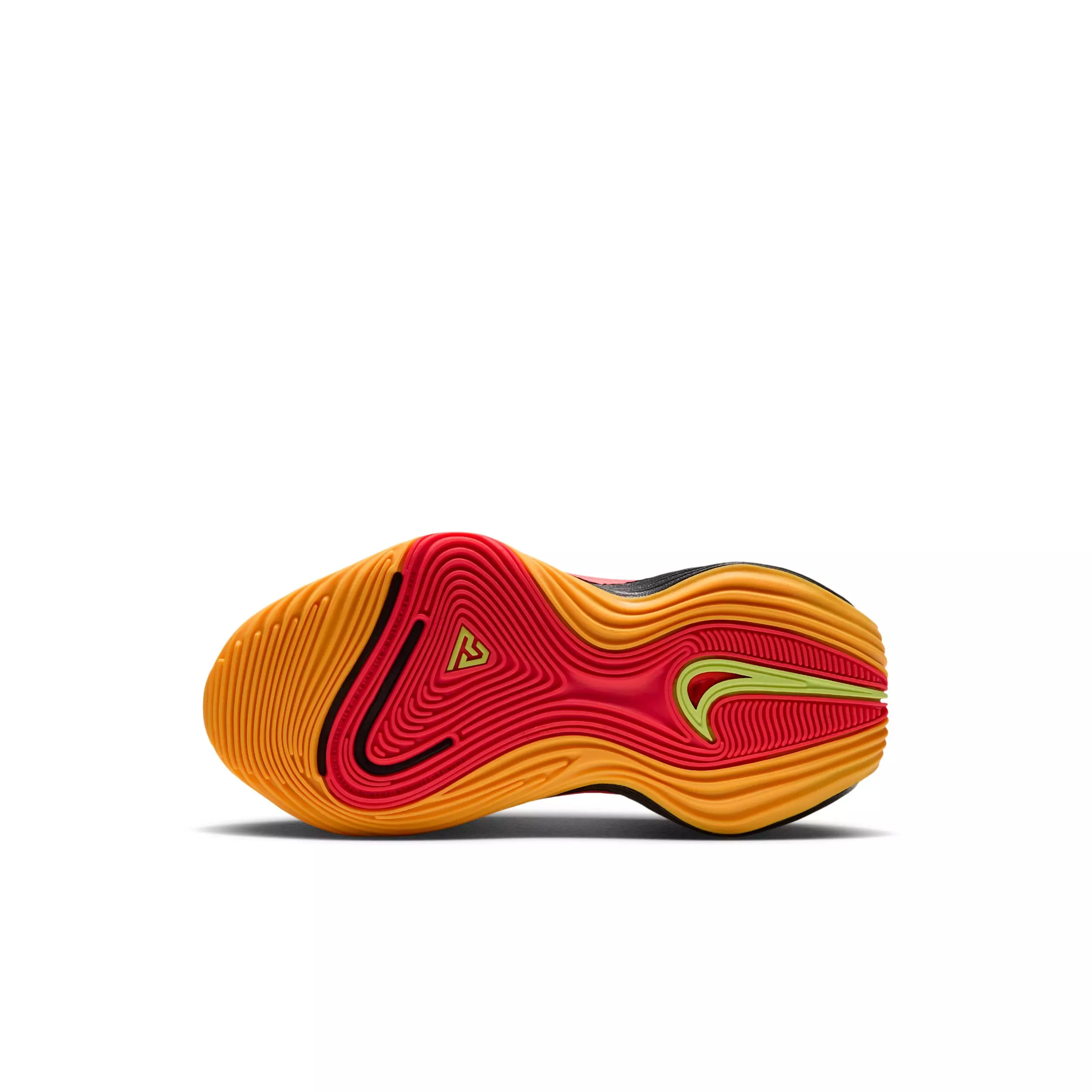 Nike Giannis Immortality 5 "Laser Crimson/Laser Orange/Black/Silver" Preschool Boys' Basketball Shoe - CRIMSON/ORANGE/BLACK/SILVER
