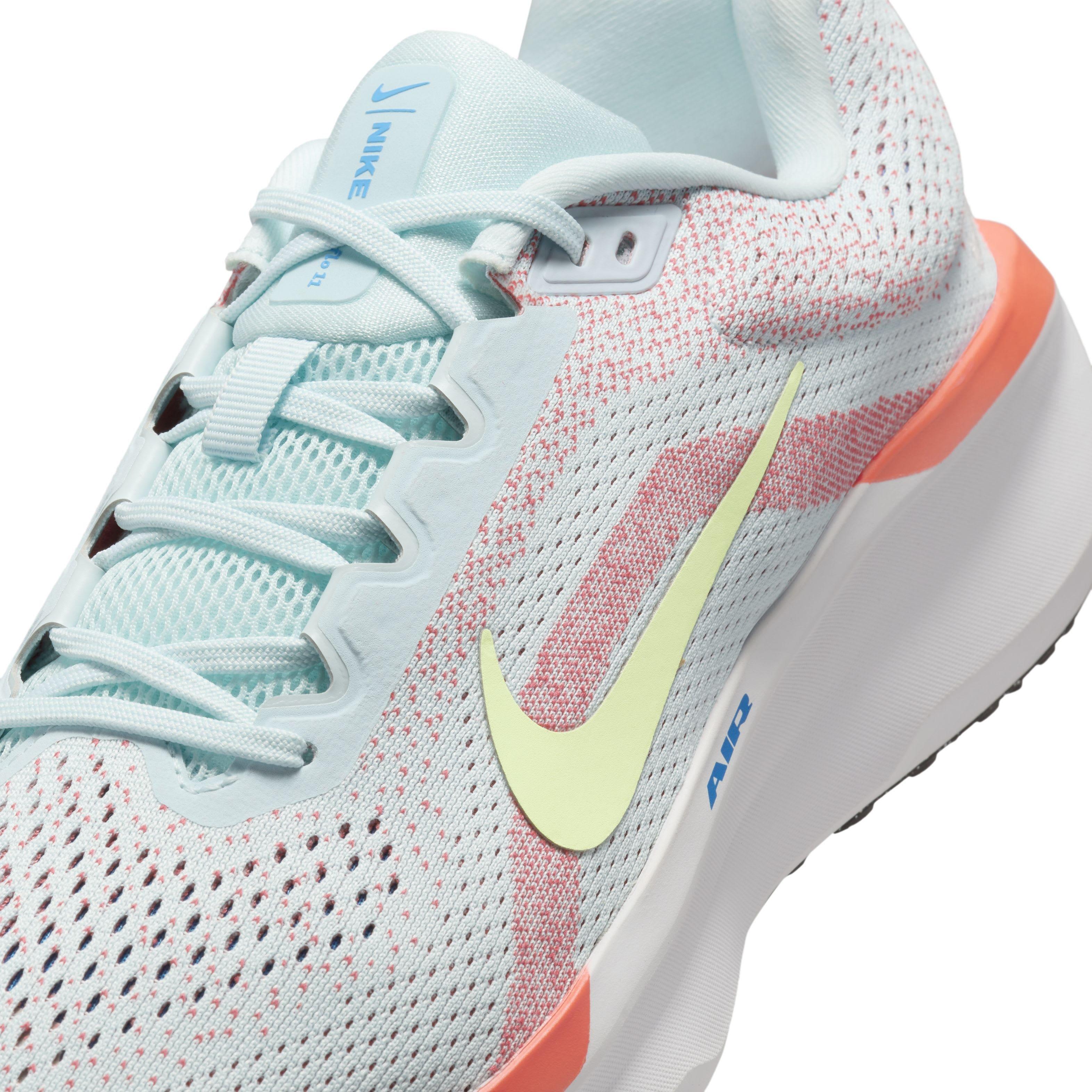 Nike Winflo 11 "Glacier Blue/Bright Crimson/Sail/Barely Volt" Men's Running Shoe - BLUE/CRIMSON/SAIL/VOLT Thumbnail View 7