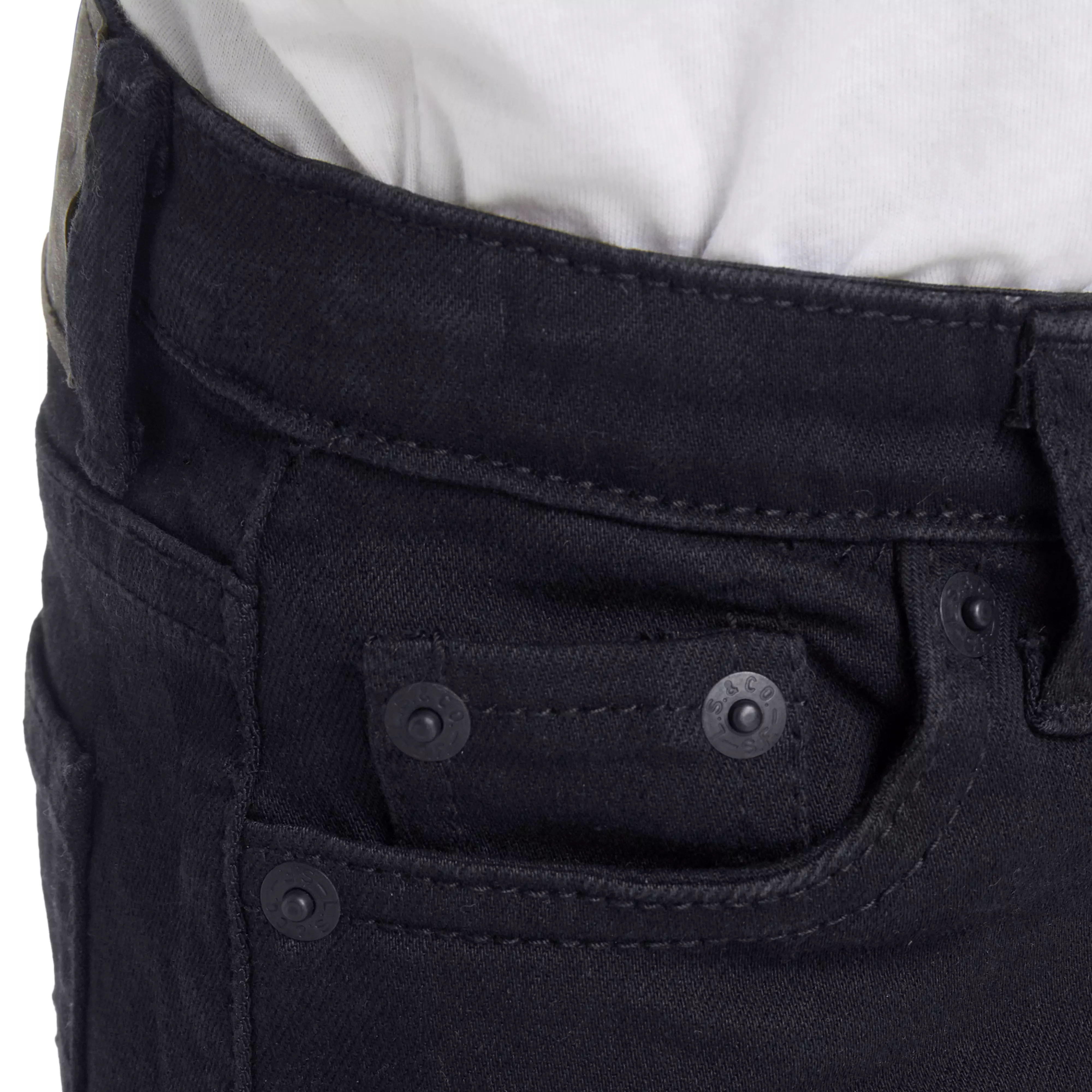 Levi's 502 Strong Performance Tapered Fit Black Wash Toddler Boys' Black Denim Jeans - BLACK