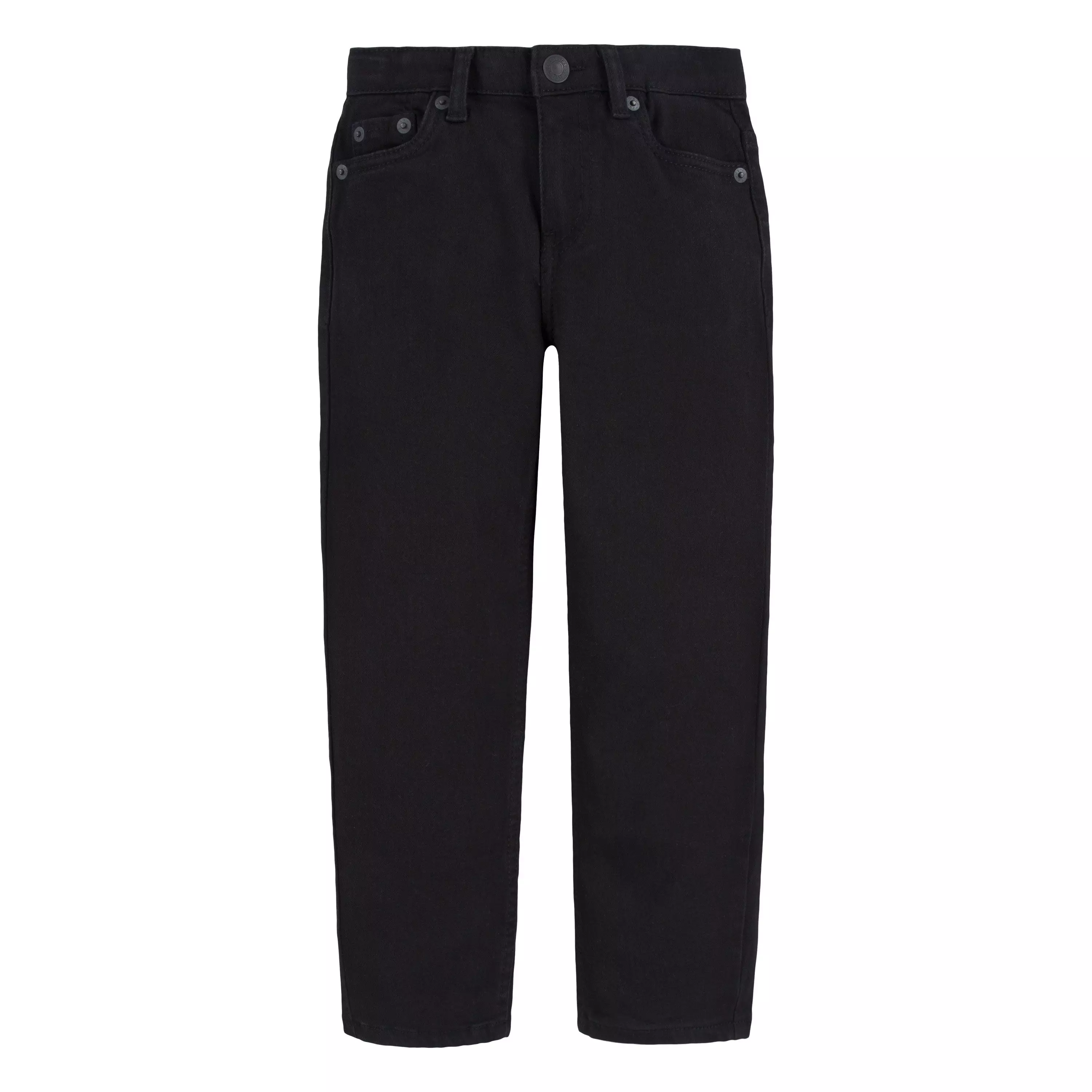 Levi's 502 Strong Performance Tapered Fit Black Wash Little Boys' Black Denim Jeans - BLACK