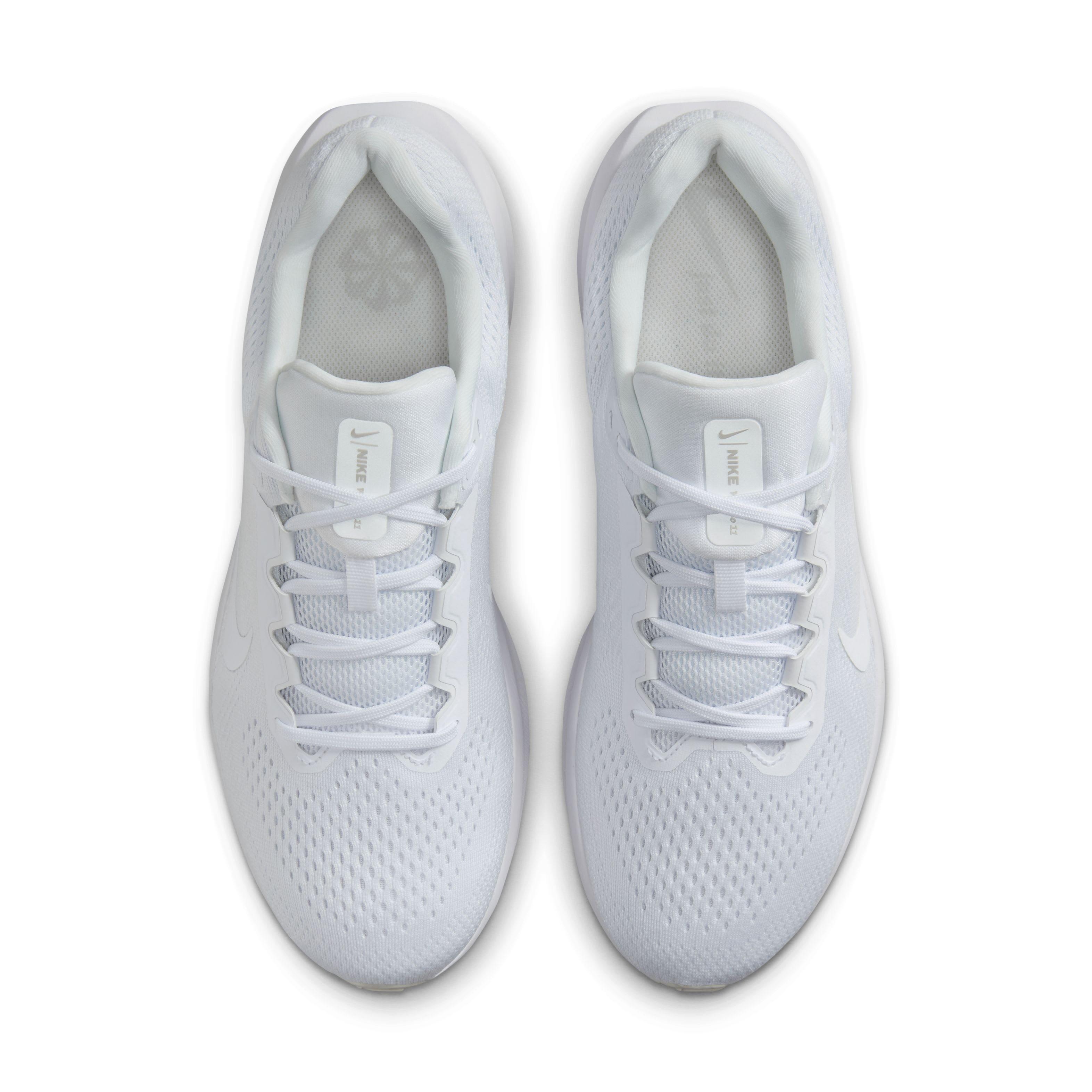 Nike Winflo 11 "White/Photon Dust/White" Men's Running Shoe - WHITE/DUST/WHITE Thumbnail View 4