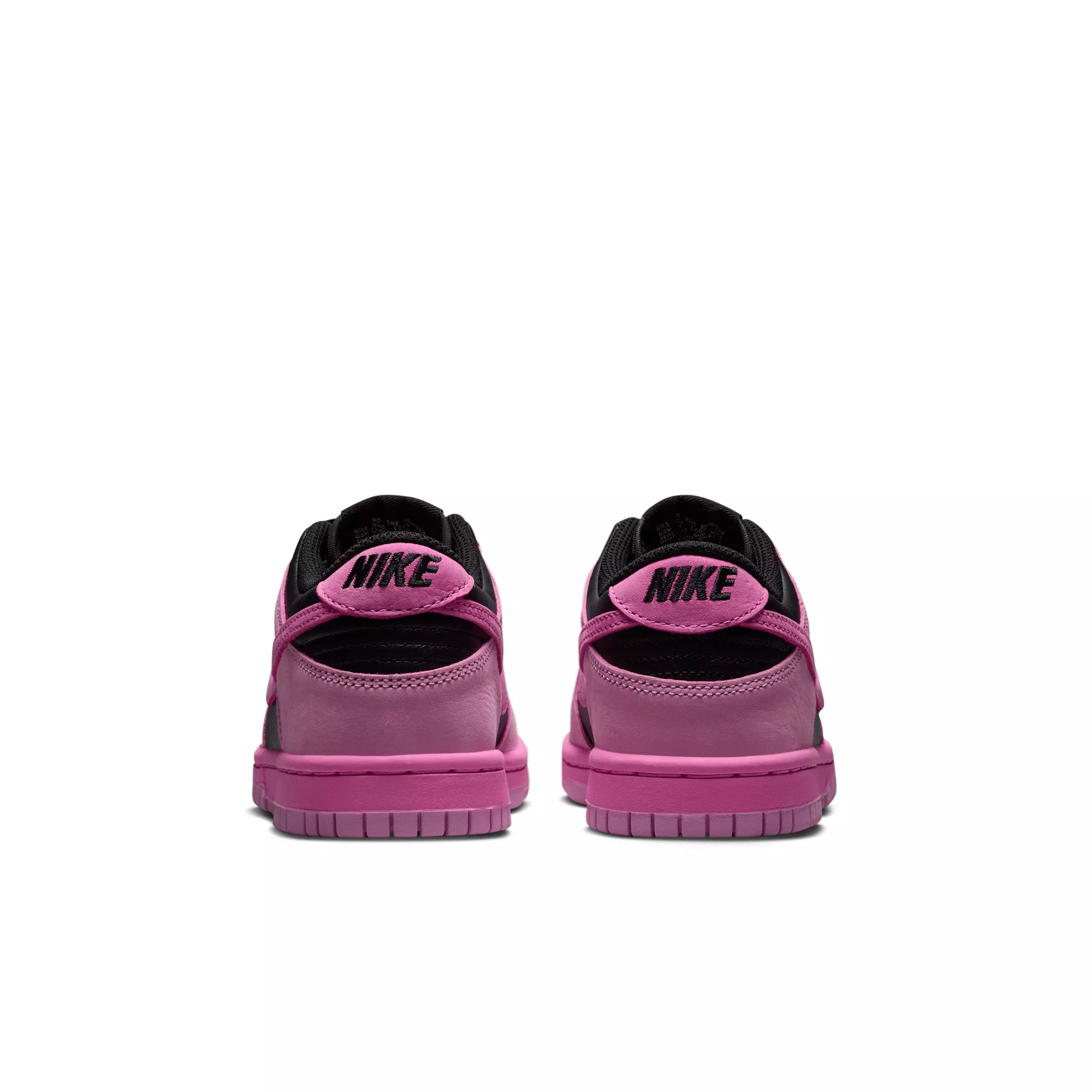 Nike Dunk Low SE "Pink Rise/Black/Playful Pink" Grade School Girls' Shoe - PINK/BLACK/PINK
