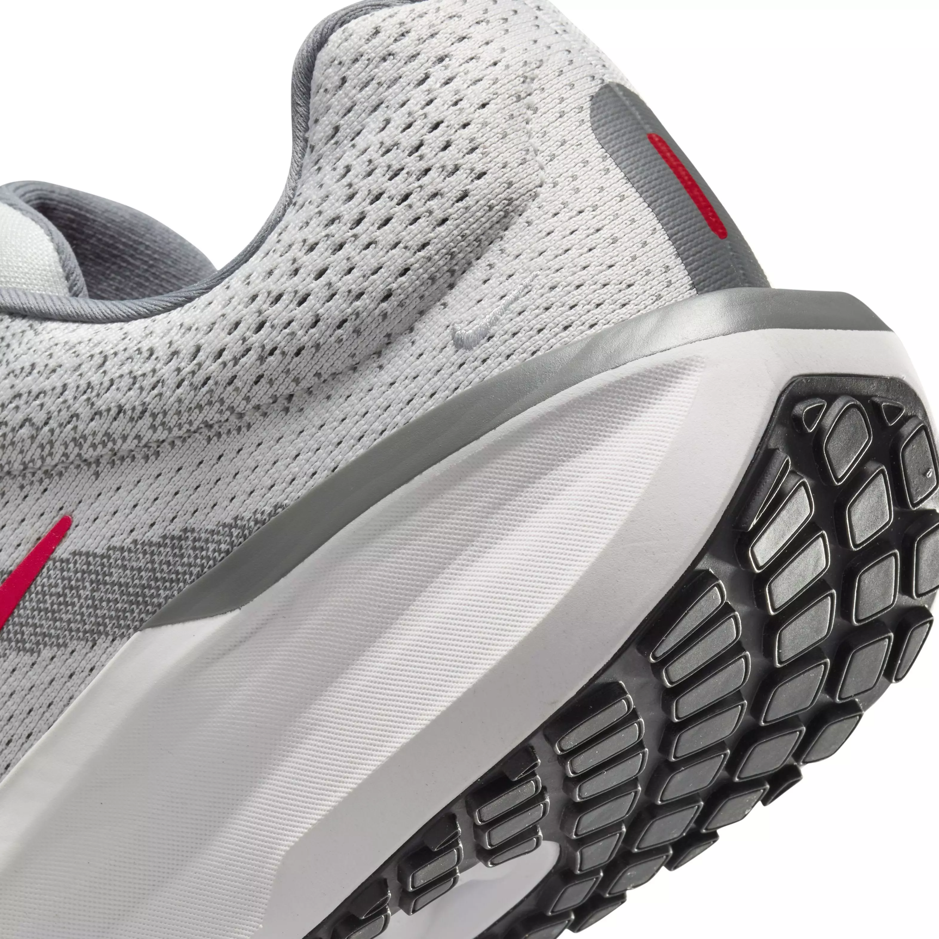 Nike Winflo 11 "Photon Dust/Smoke Grey/Light Smoke Grey/Fire Red" Men's Running Shoe - DUST/GREY/LT GREY/RED