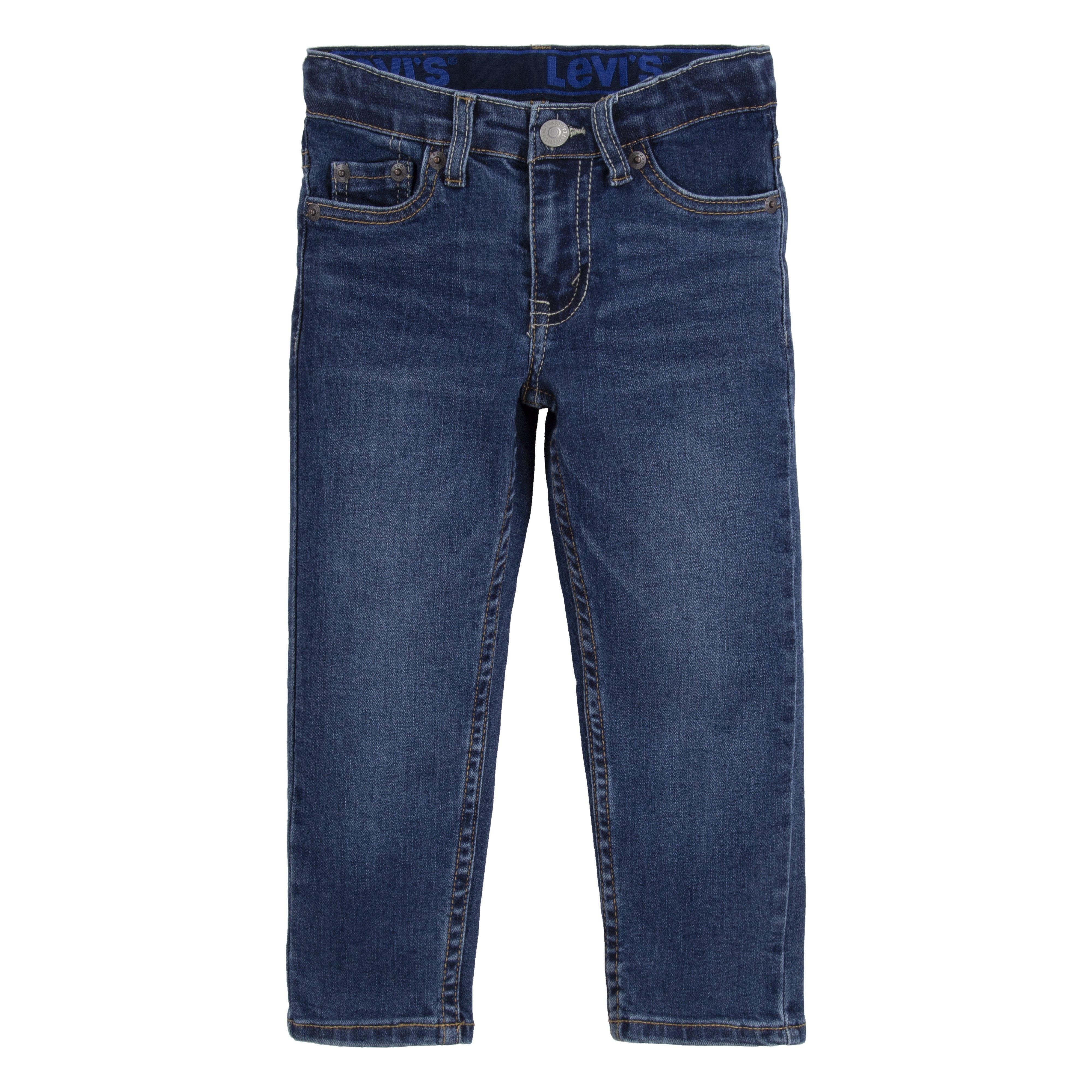 Levi's 502 Strong Performance Tapered Fit Med Wash Toddler Boys' Melbourne Blue Denim Jeans - MELBOURNE BLUE