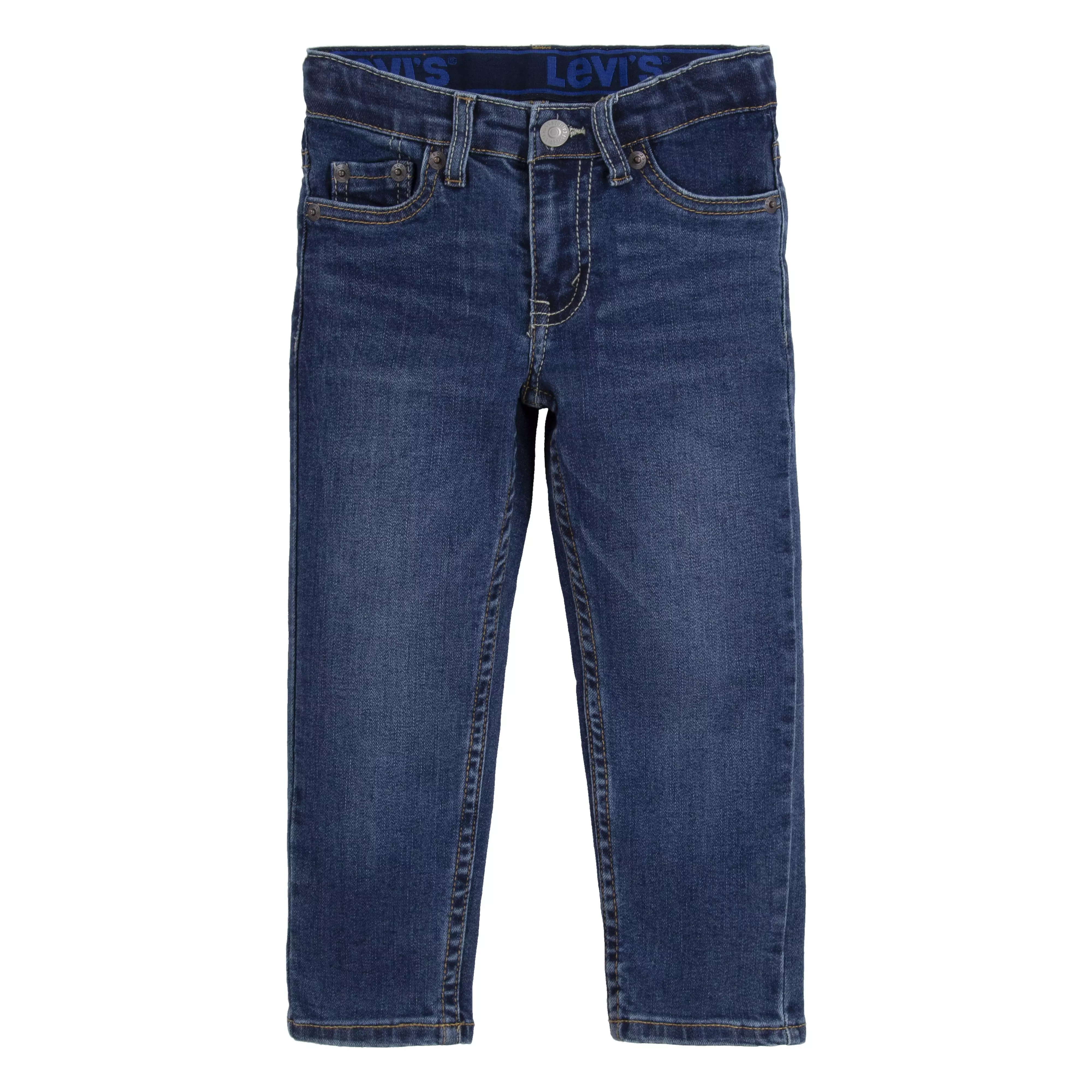 Levi's 502 Strong Performance Tapered Fit Med Wash Toddler Boys' Melbourne Blue Denim Jeans - MELBOURNE BLUE