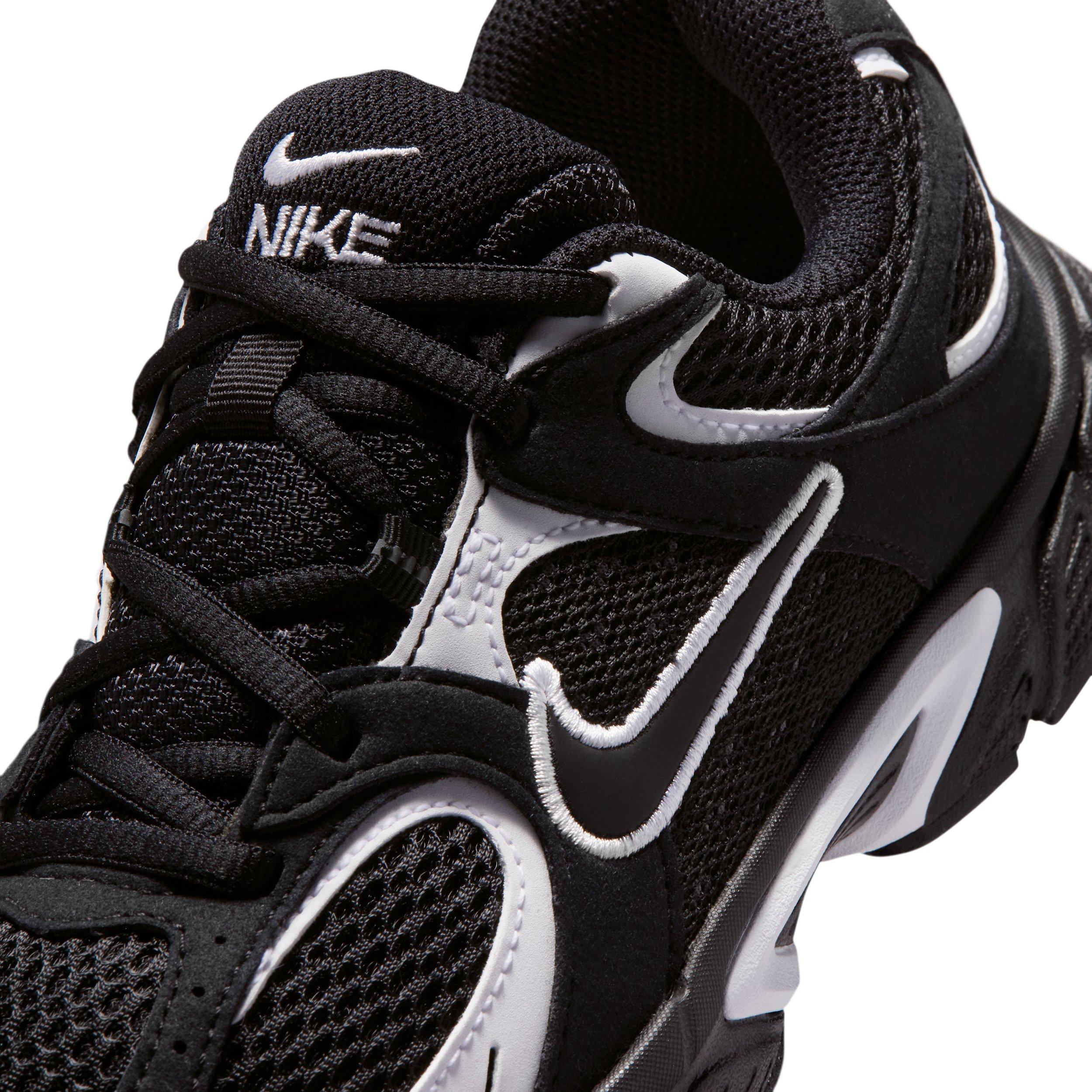 Nike V5 Runner Suede "Black/White/Black" Grade School Boys' Shoe - BLACK/WHITE/BLACK Thumbnail View 7
