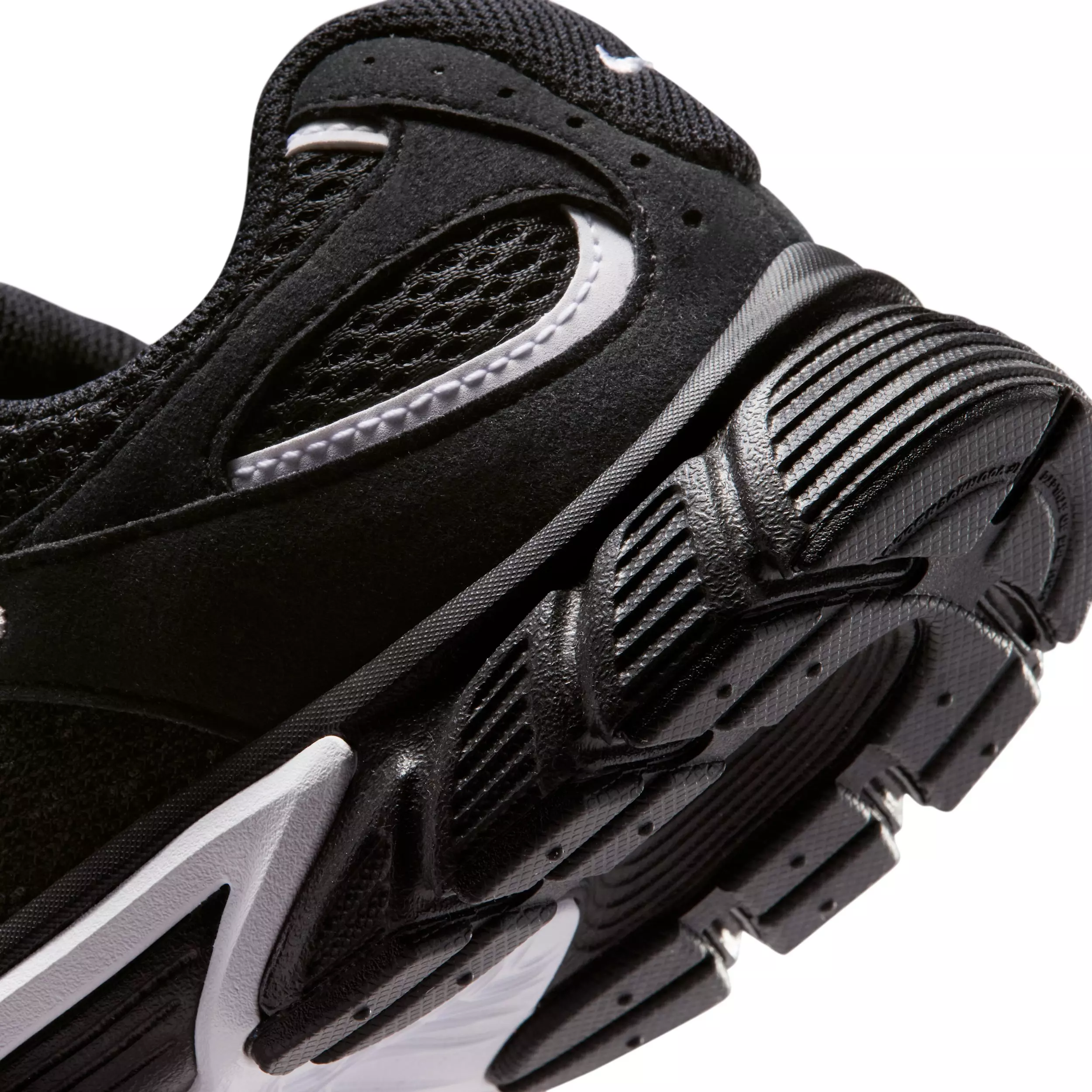 Nike V5 Runner Suede "Black/White/Black" Grade School Boys' Shoe - BLACK/WHITE/BLACK