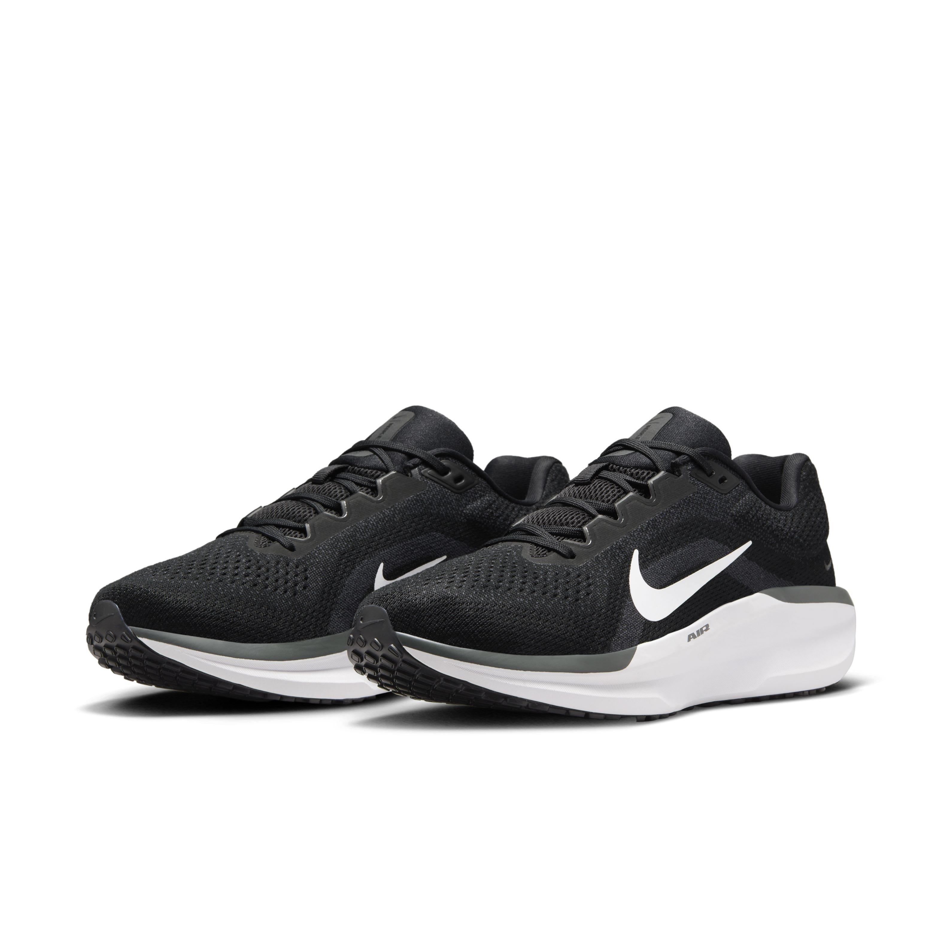 Nike Winflo 11 "Black/Anthracite/Cool Grey/White" Men's Running Shoe - BLACK/ANTHRACITE/GREY/WHITE Thumbnail View 3