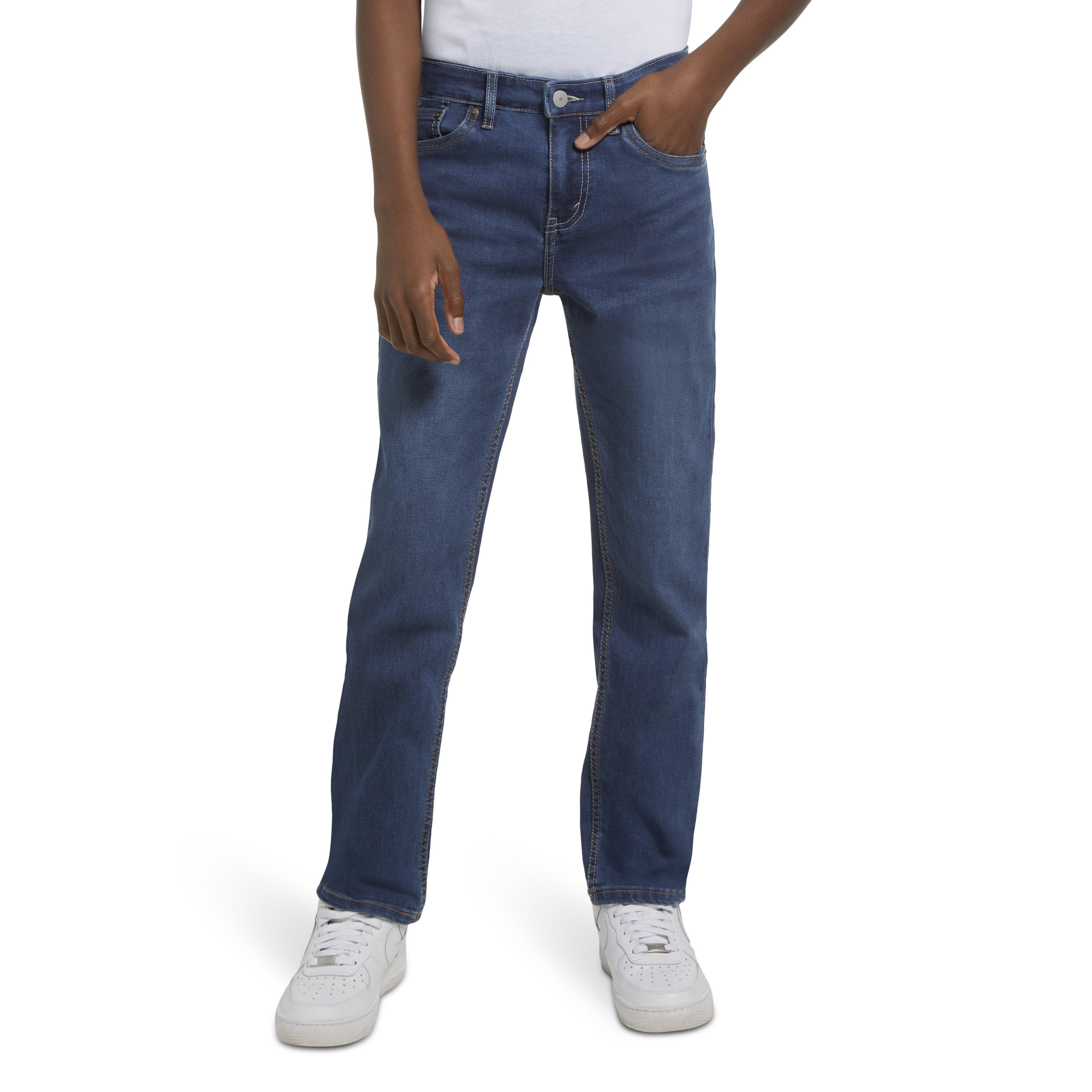Levi's Big Boys' 502 Strong Performance Tapered Fit Med Wash Melbourne Blue Denim Jeans - MELBOURNE BLUE Thumbnail View 1