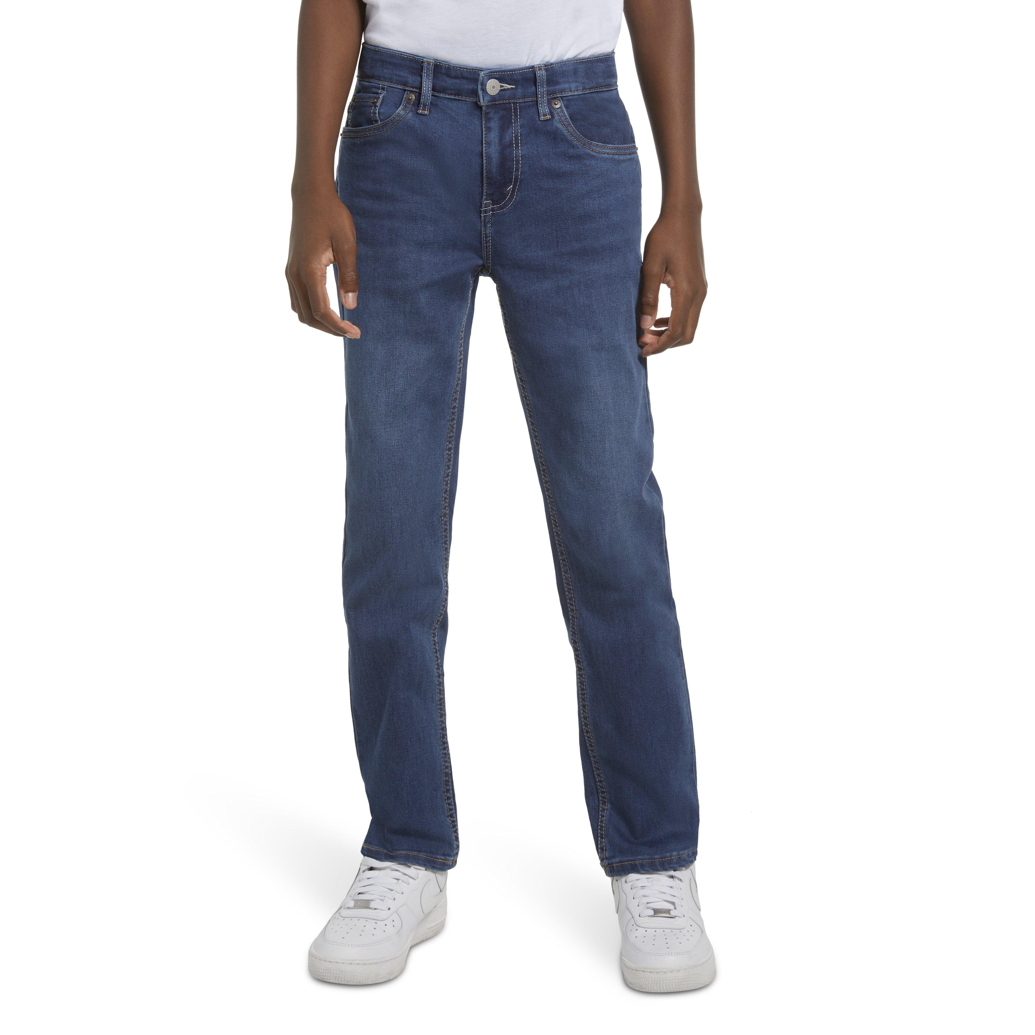 Levi's 502 Strong Performance Tapered Fit Med Wash Big Boys' Melbourne Blue Denim Jeans