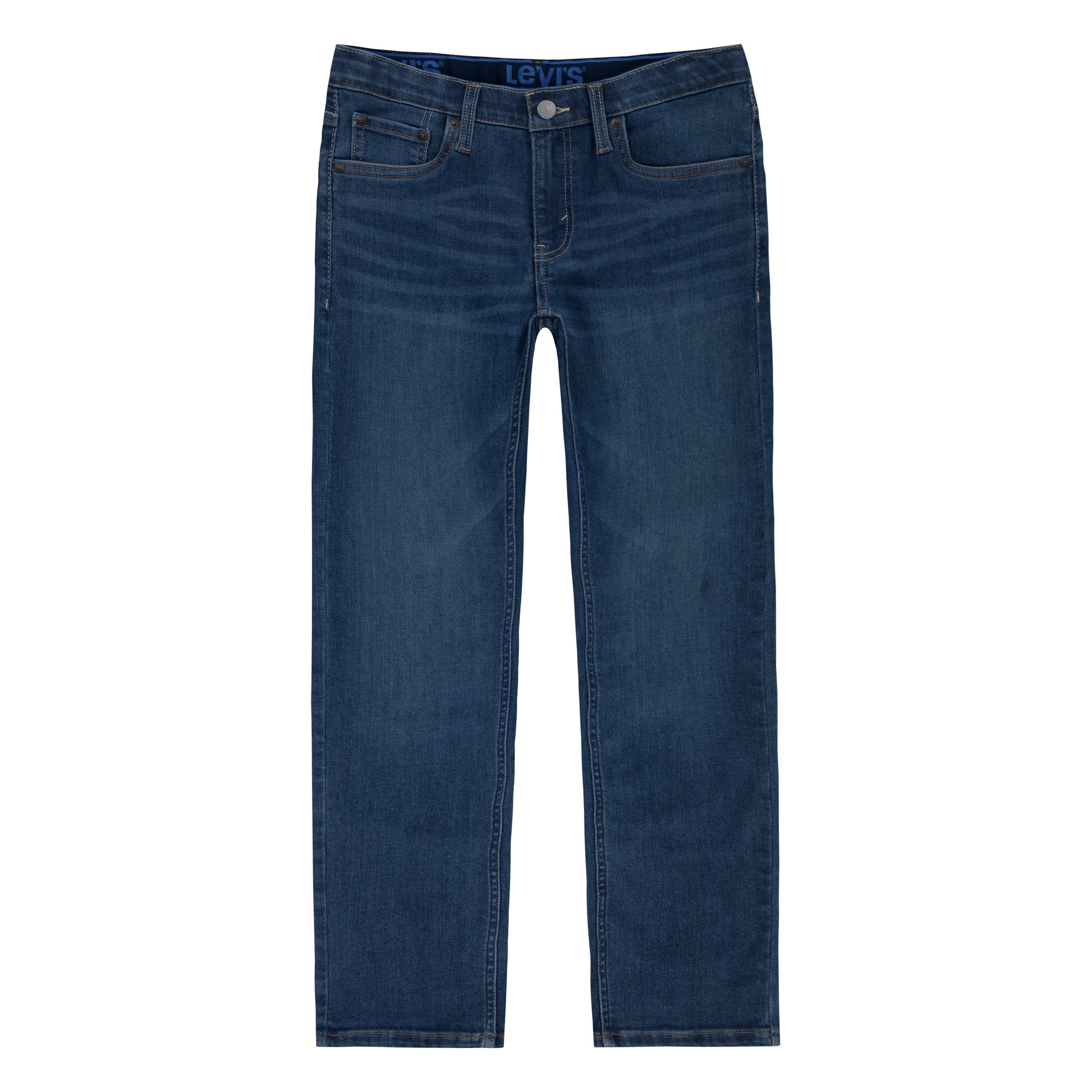 Levi's 502 Strong Performance Tapered Fit Med Wash Big Boys' Melbourne Blue Denim Jeans - MELBOURNE BLUE Thumbnail View 9