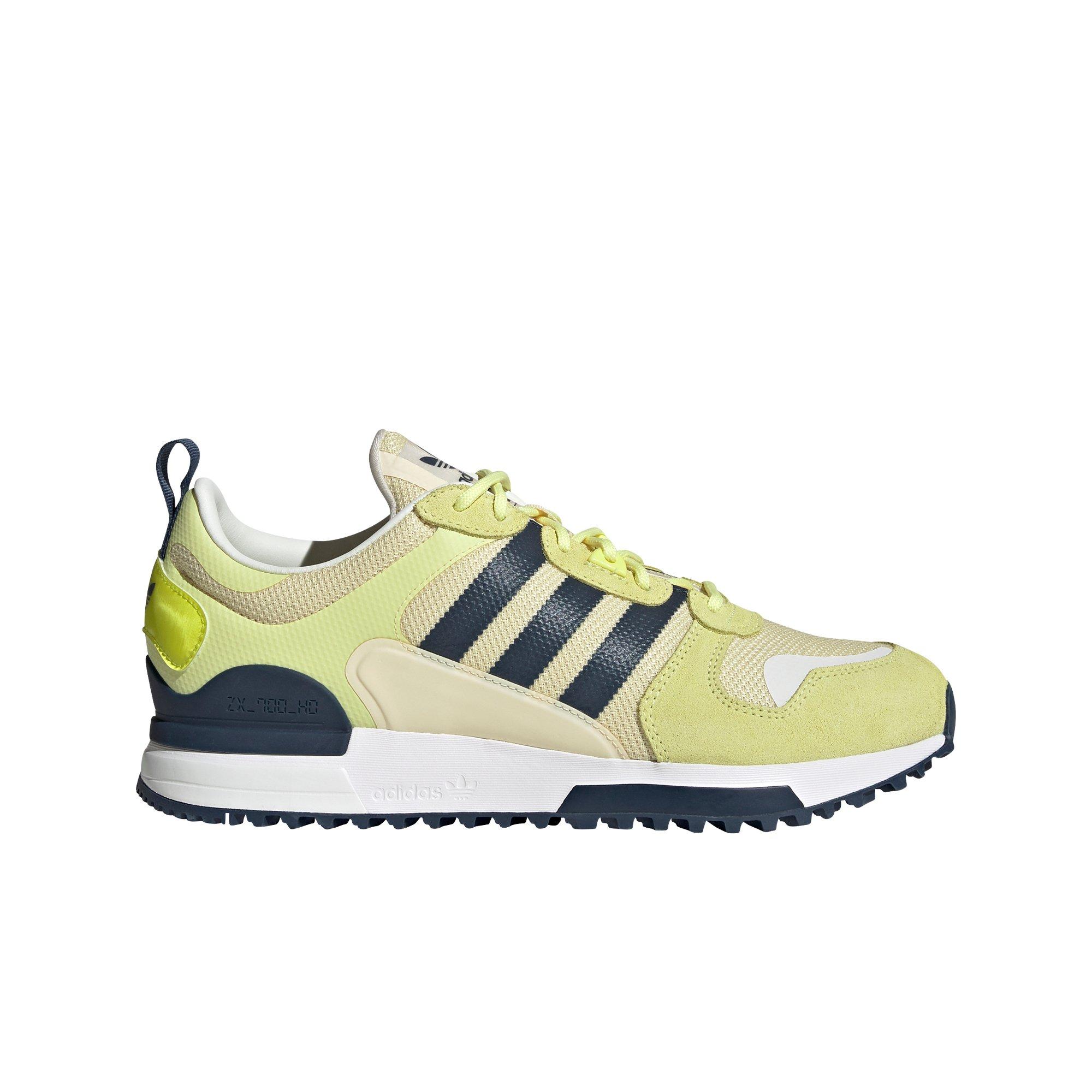 adidas Originals ZX 700 HD "Yellow/Navy" Grade School Boys' Shoe - YELLOW/NAVY Thumbnail View 1