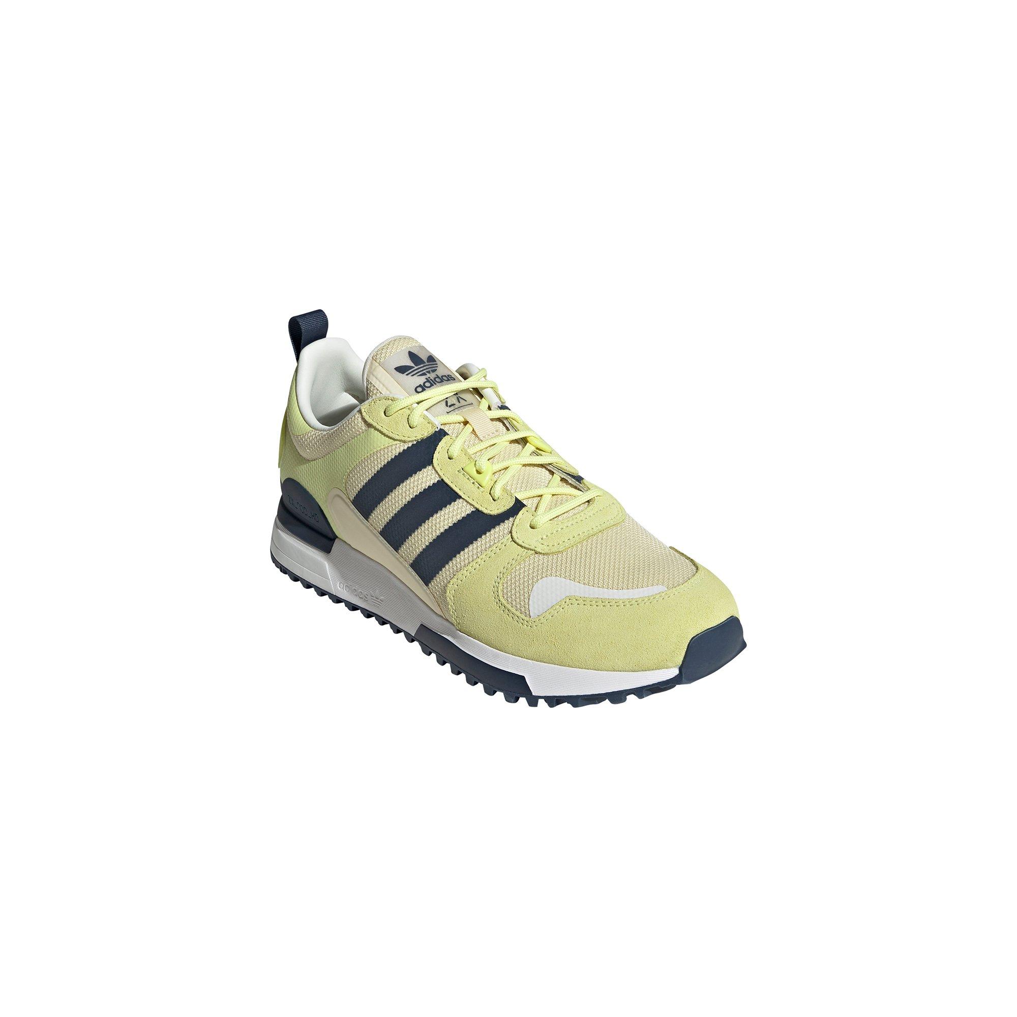adidas Originals ZX 700 HD "Yellow/Navy" Grade School Boys' Shoe - YELLOW/NAVY Thumbnail View 3