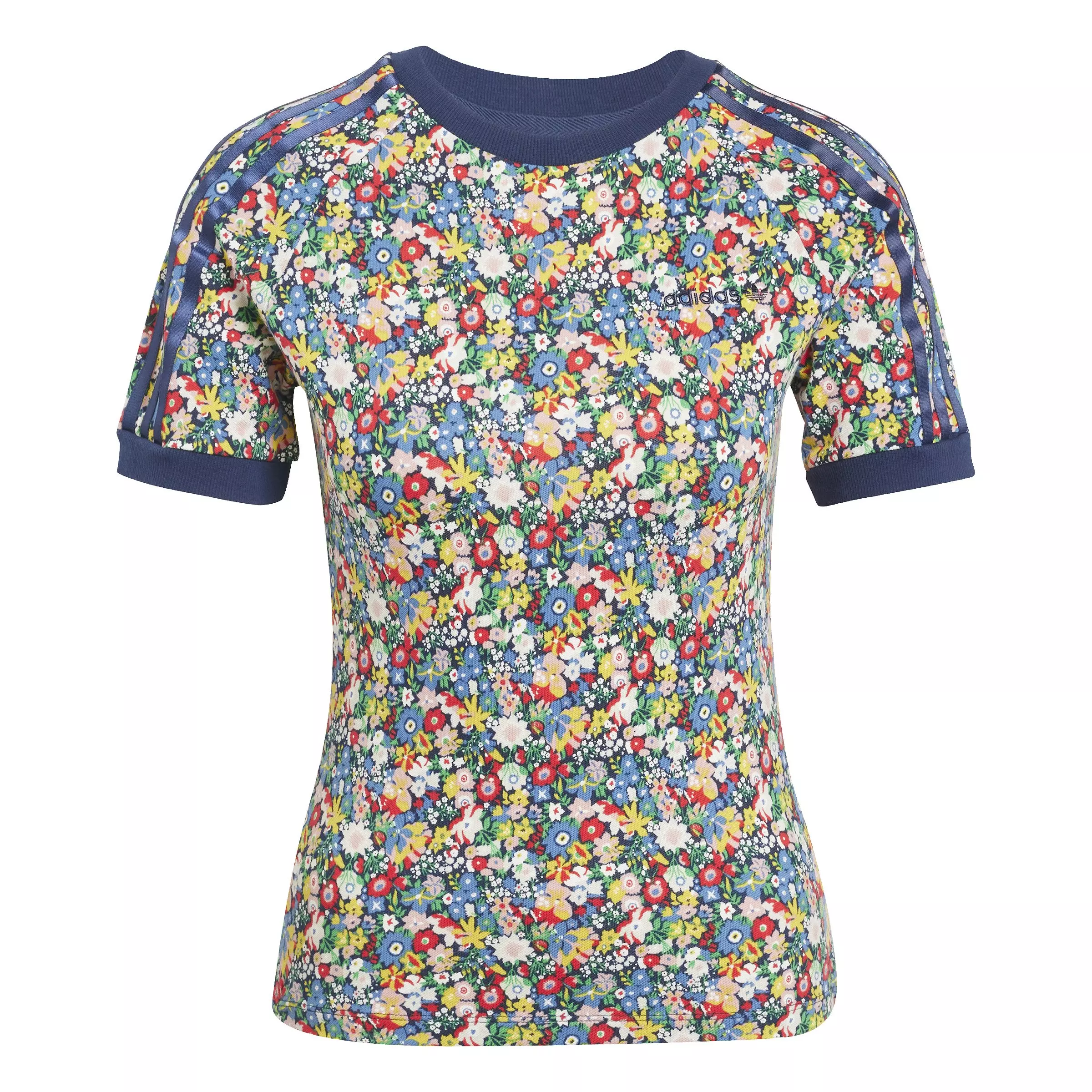 adidas Originals x Liberty London Women's Cali T-Shirt -Multi - MULTI-COLOR