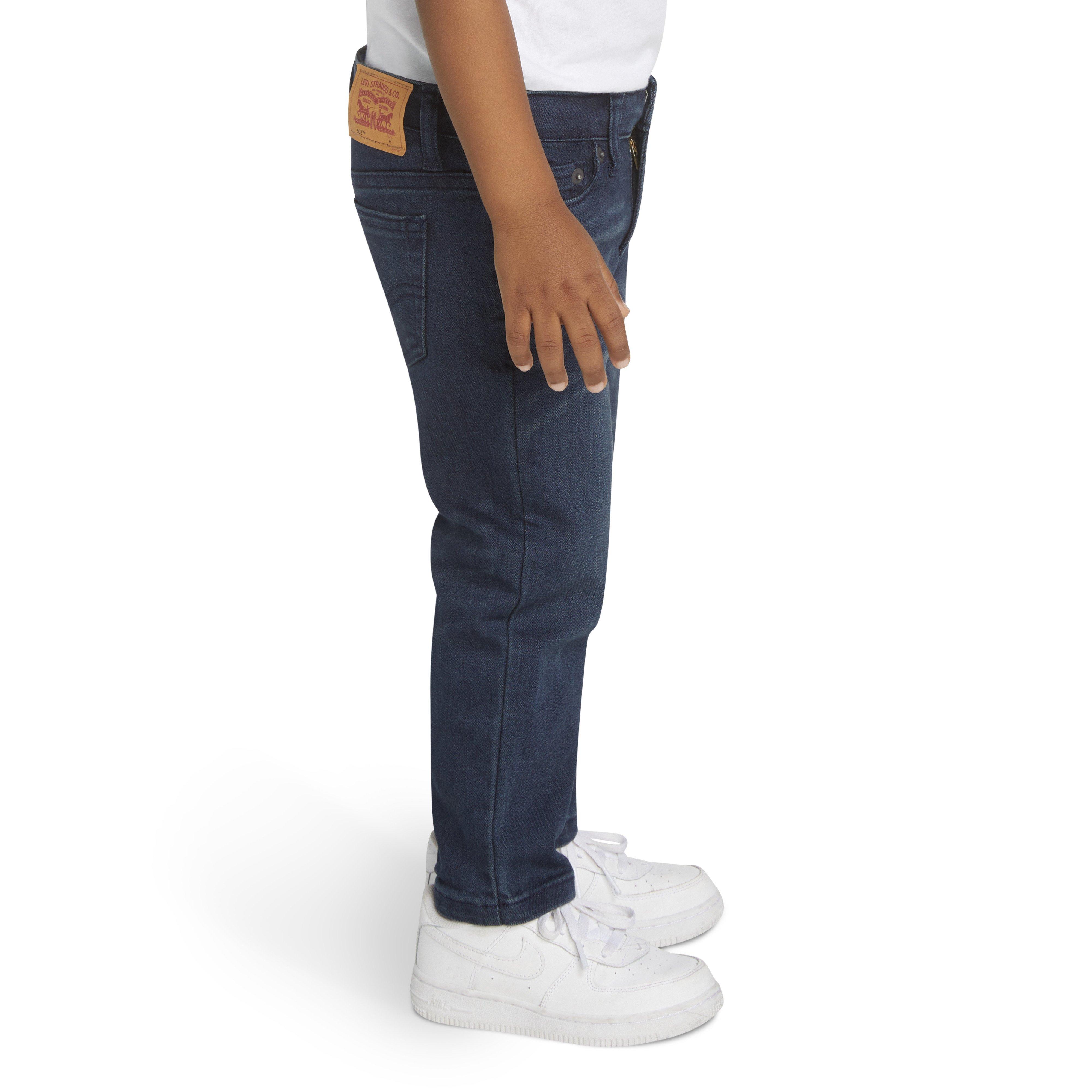 Levi's 502 Strong Performance Tapered Fit Dark Wash Toddler Boys' Dk Blue Denim Jeans