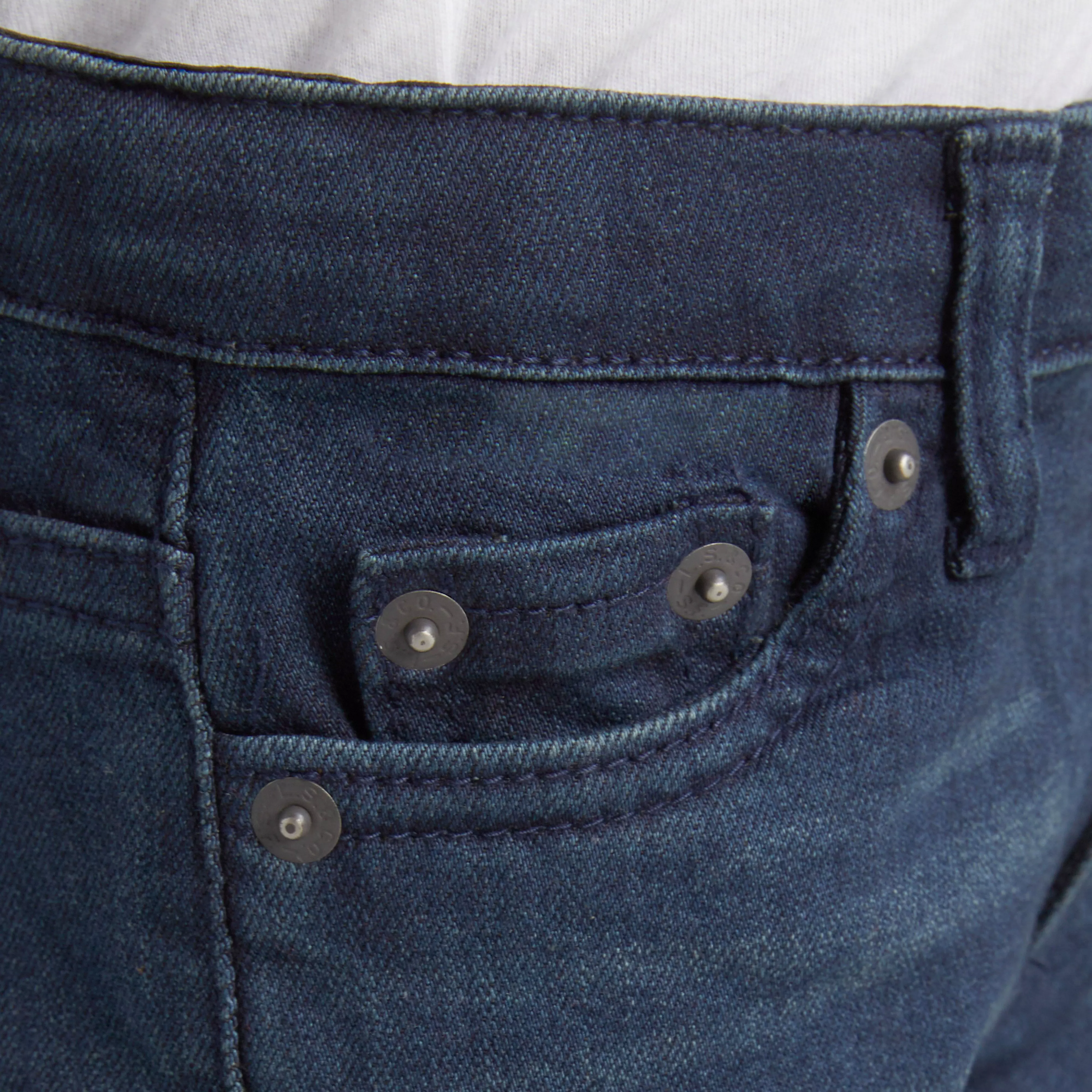 Levi's 502 Strong Performance Tapered Fit Dark Wash Toddler Boys' Dk Blue Denim Jeans - DK BLUE