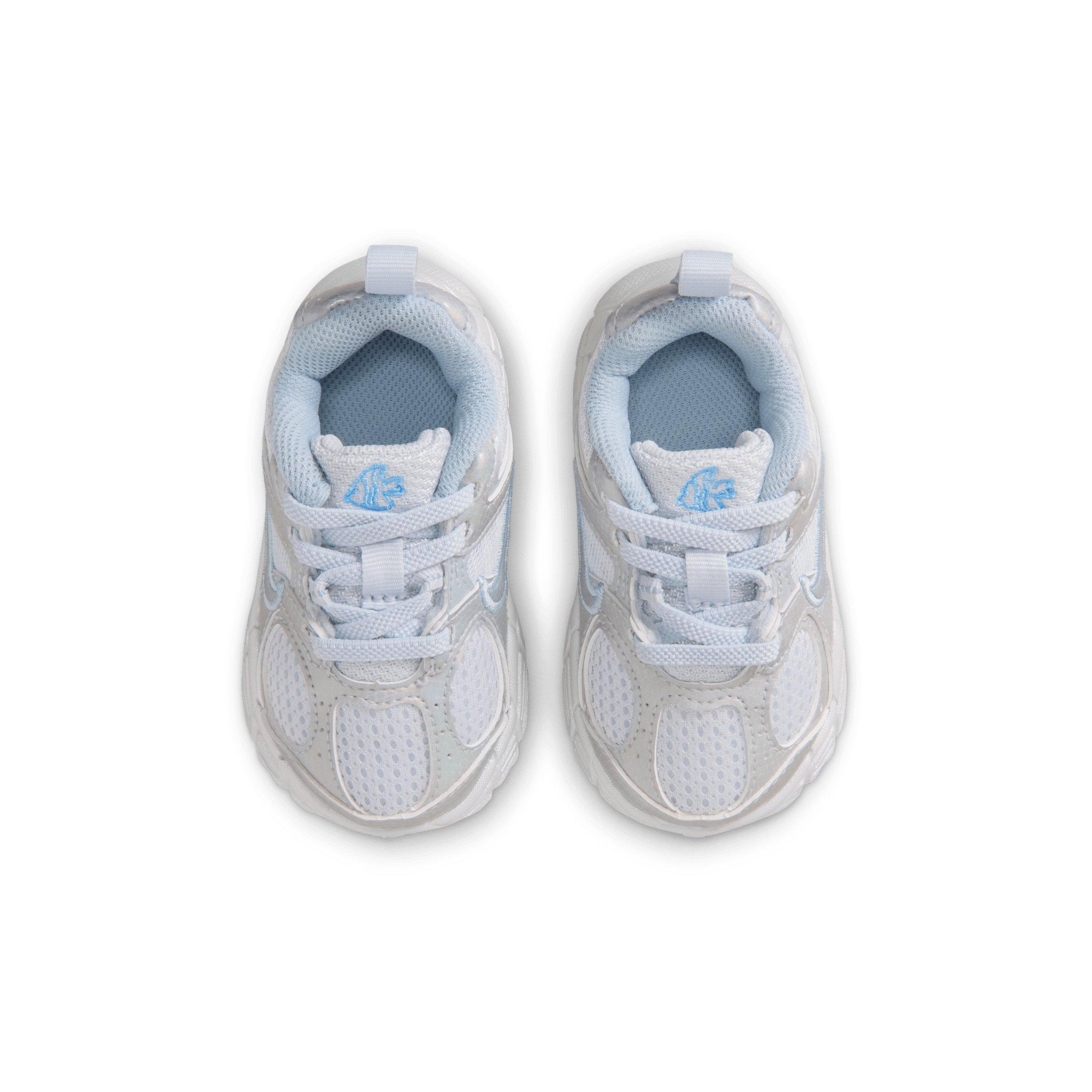 Nike V5 RNR "Football Grey/Light Armory Blue/Football Blue" Infant Boys' Shoe - GREY/LT BLUE/BLUE Thumbnail View 4
