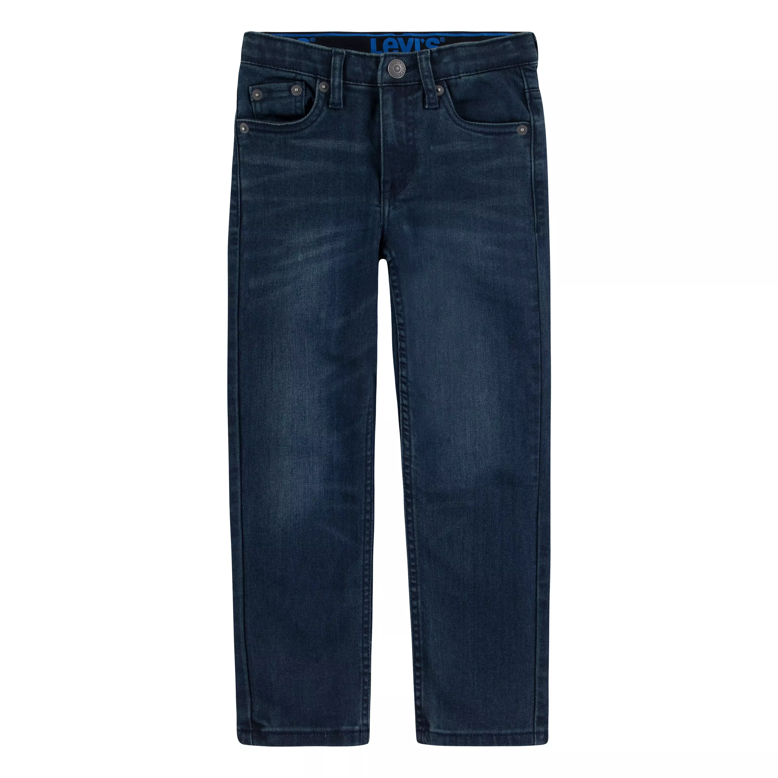 Levi's Little Boys' 502 Strong Performance Tapered Fit Dk Blue Wash Denim Jeans - DK BLUE