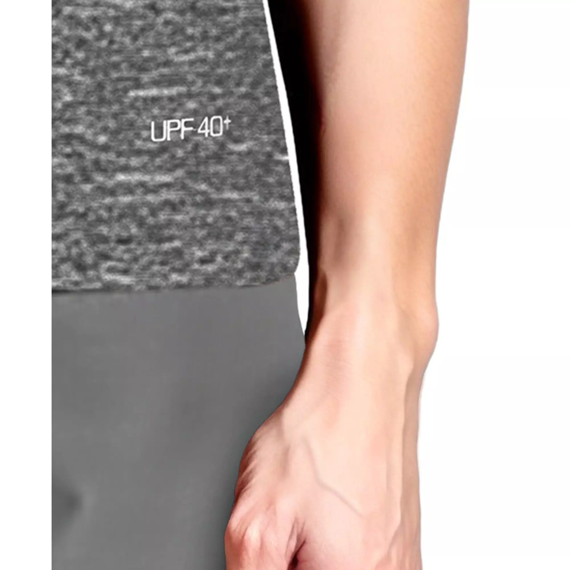 Nike Men's Swim Heather Sleeveless Hydroguard - BLACK