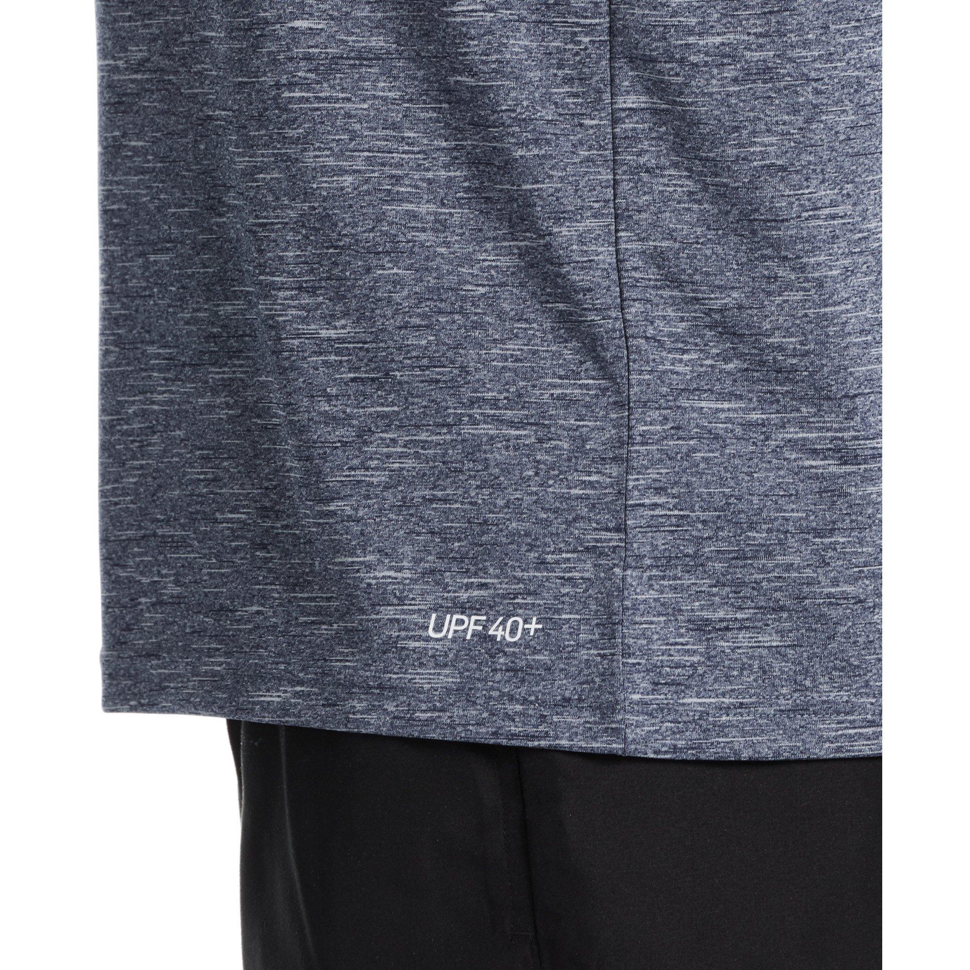 Nike Men's Swim Heather Sleeveless Hydroguard - NAVY Thumbnail View 4